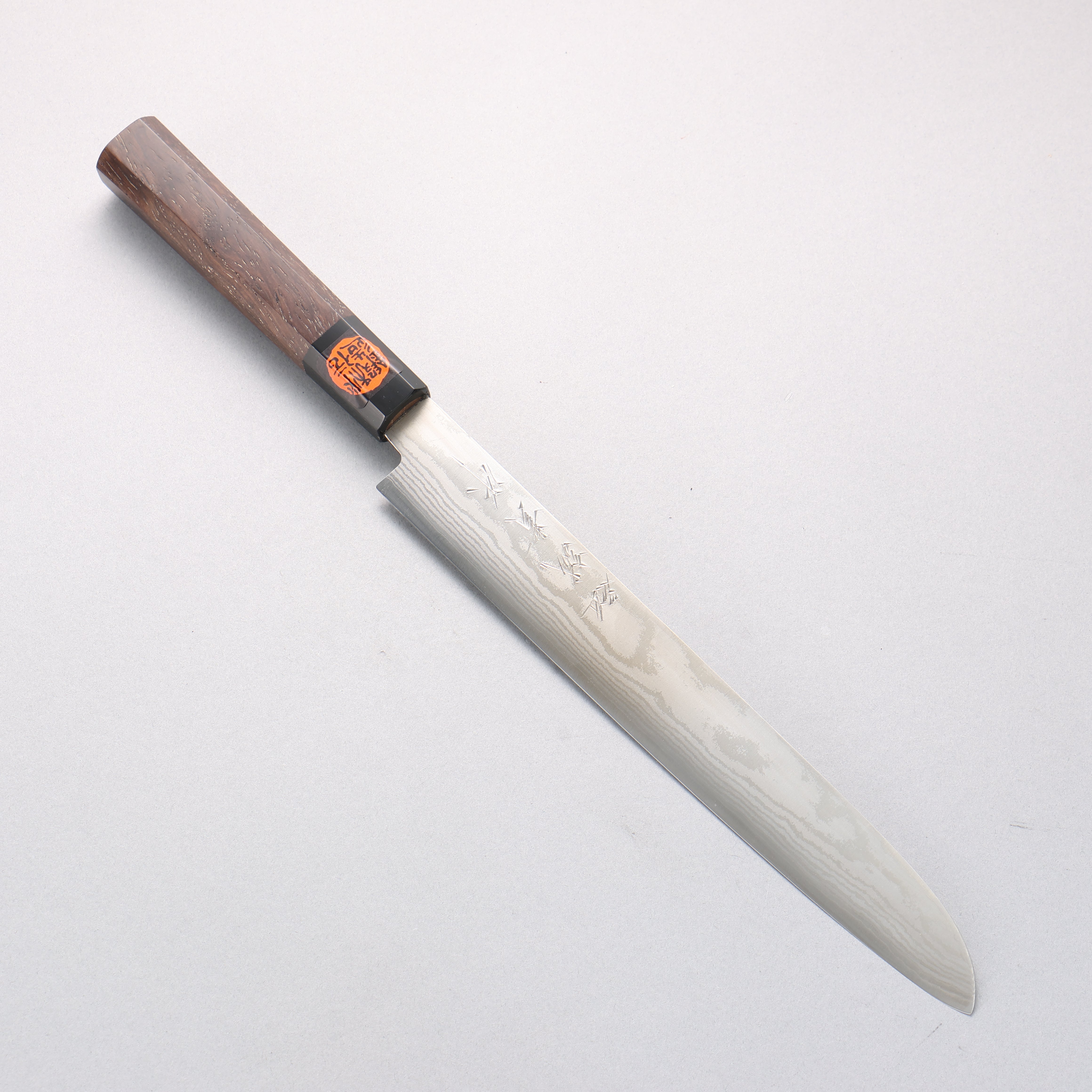 Shigeki Tanaka VG10 Bread Slicer 240mm Walnut Handle - Japanny - Best Japanese Knife