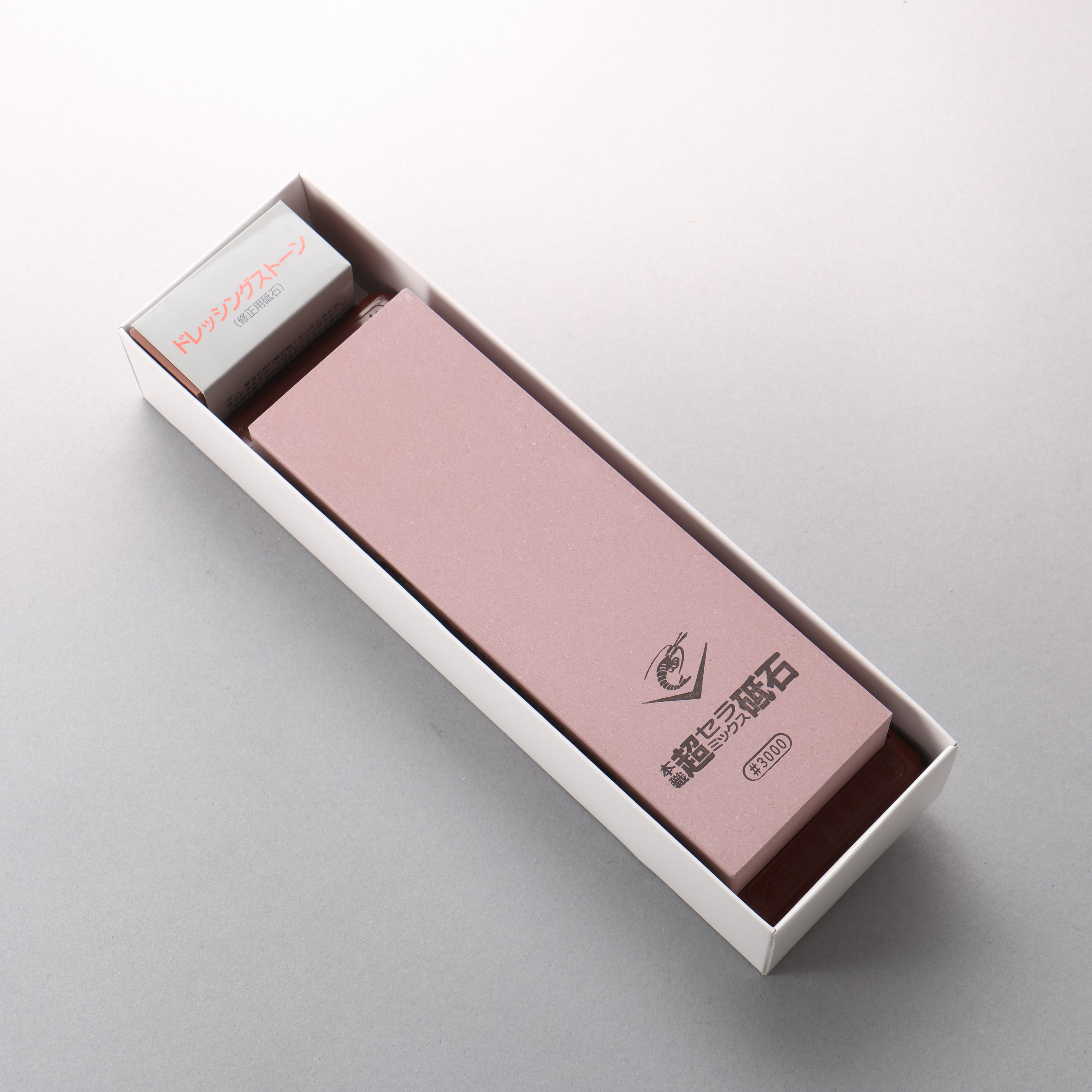 Naniwa Chou Ceramics with Base Sharpening Stone #3000 SS-3000 210 x 70 x 25mm - Japanny - Best Japanese Knife