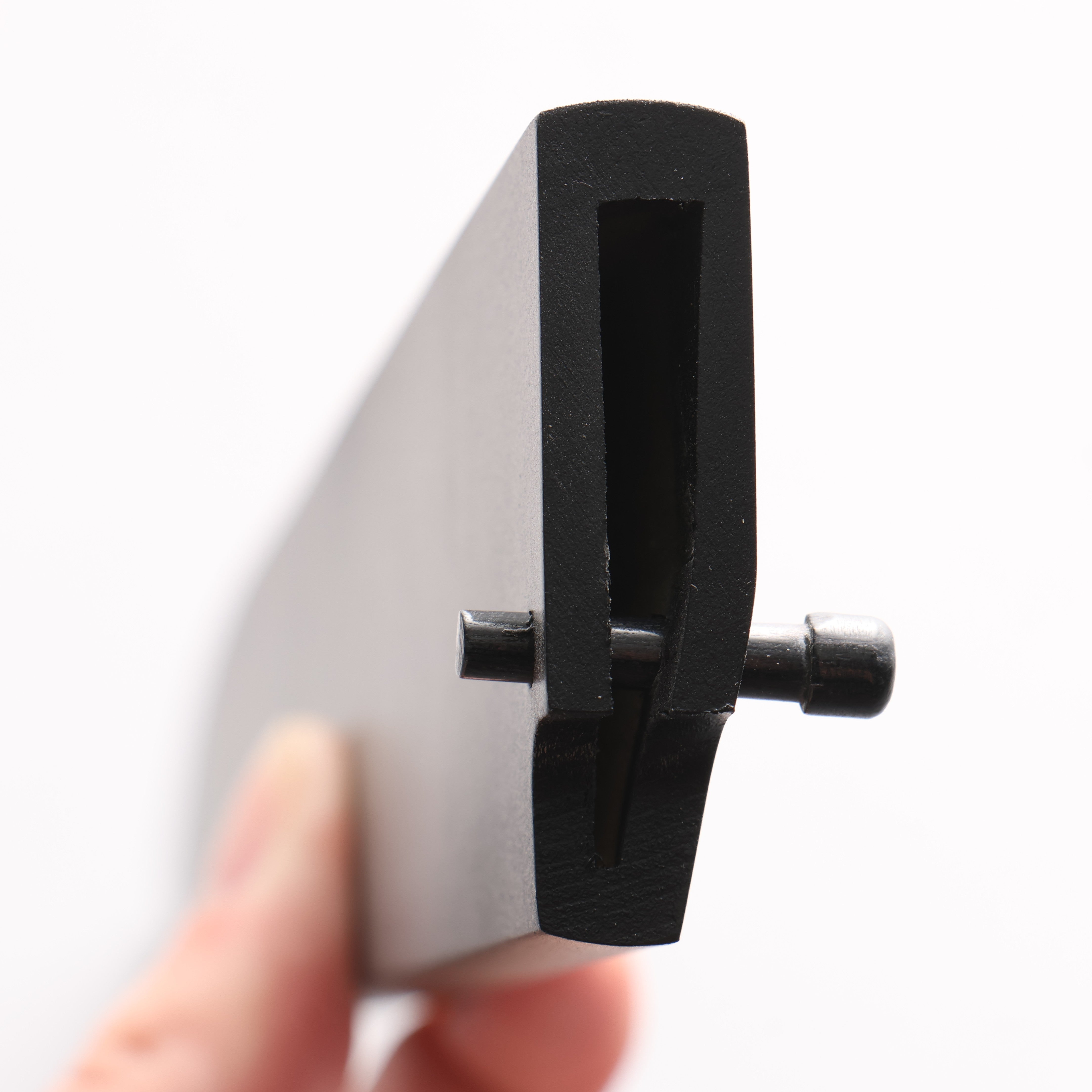 Schwarze Saya-Scheide für Yanagiba-Messer mit Sperrholzstift - 300 mm