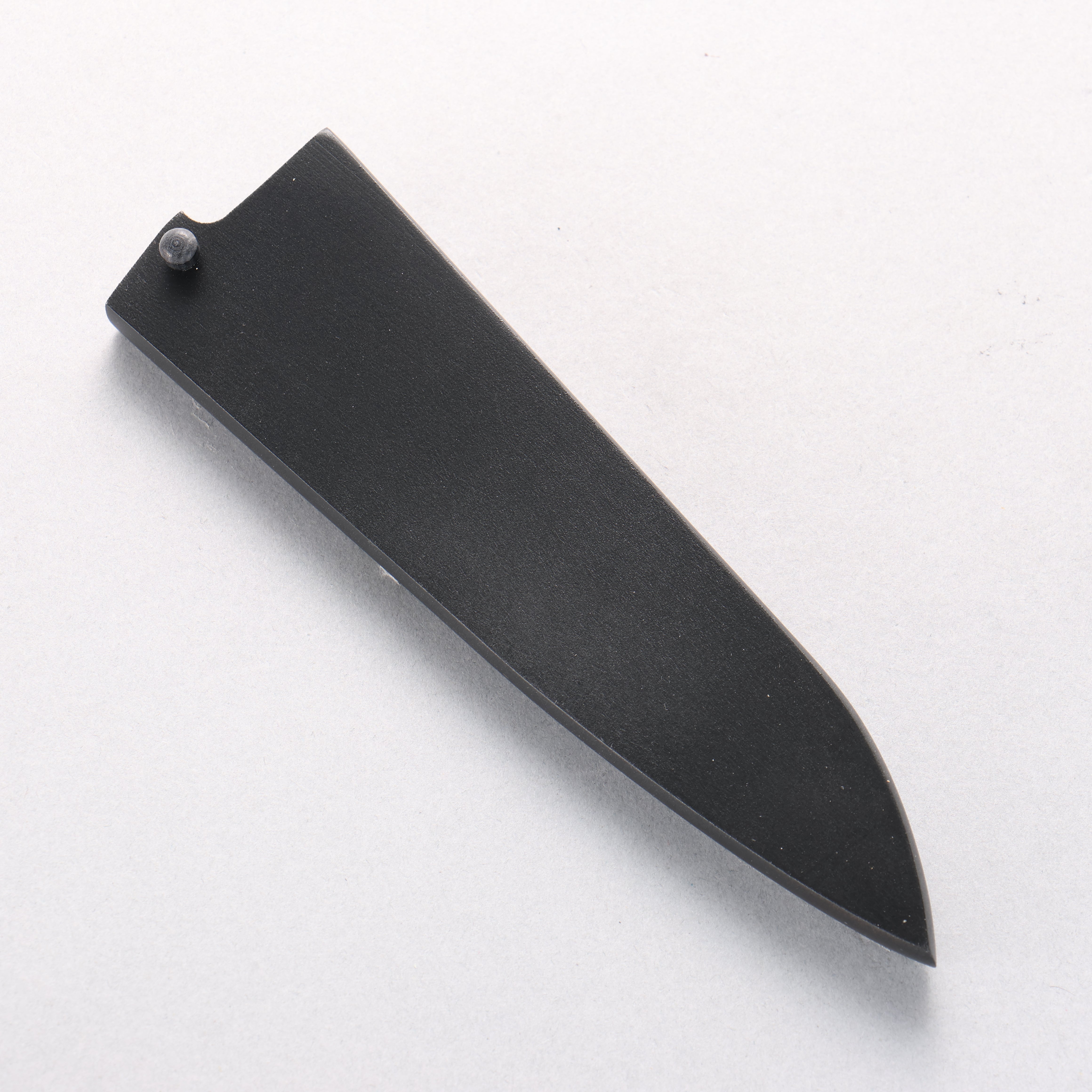 Black Saya Sheath for Small Santoku Knife with Plywood Pin 135mm - Japanny - Best Japanese Knife