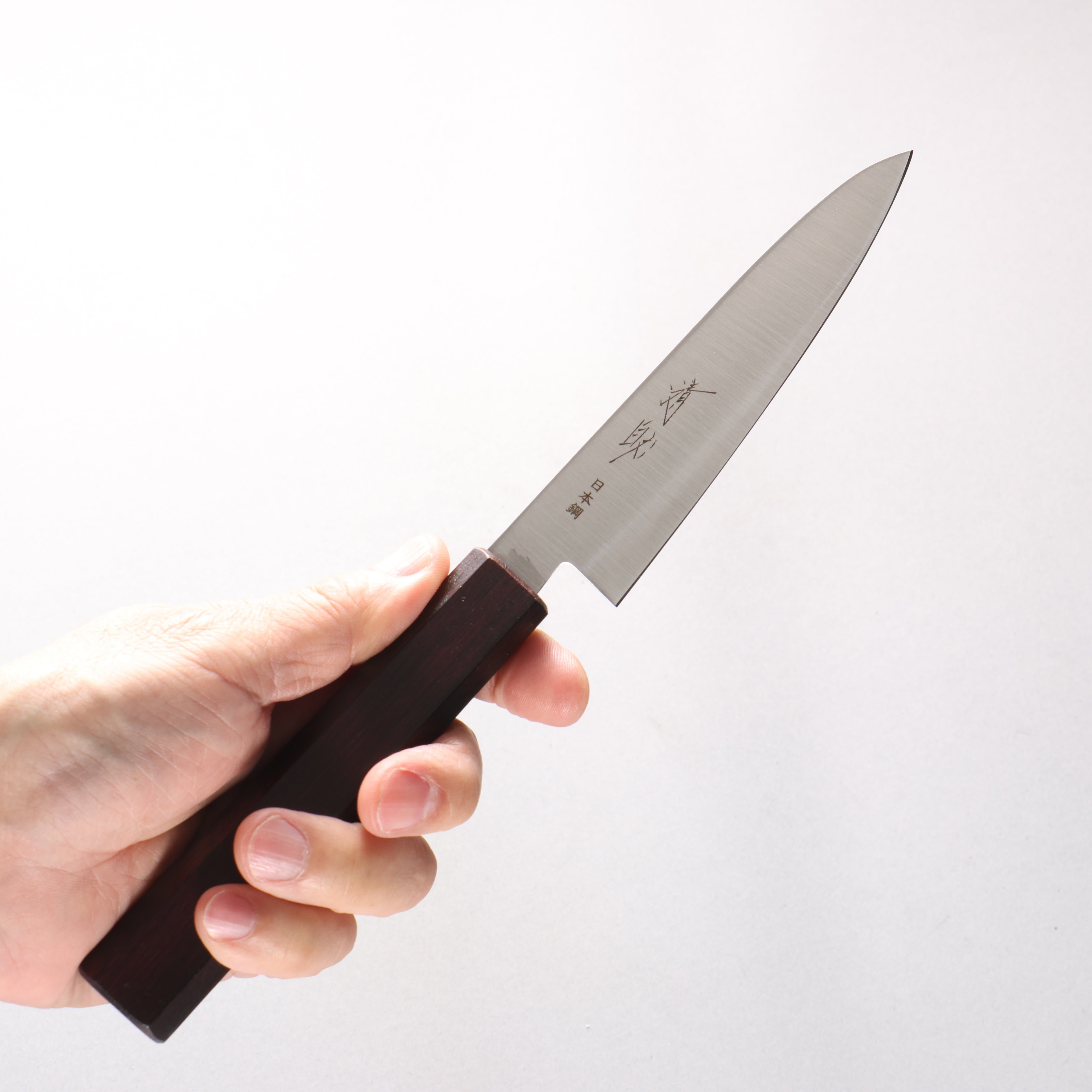 Seisuke SK-4 Petty-Utility 120mm Wood (Bright Purple) Handle