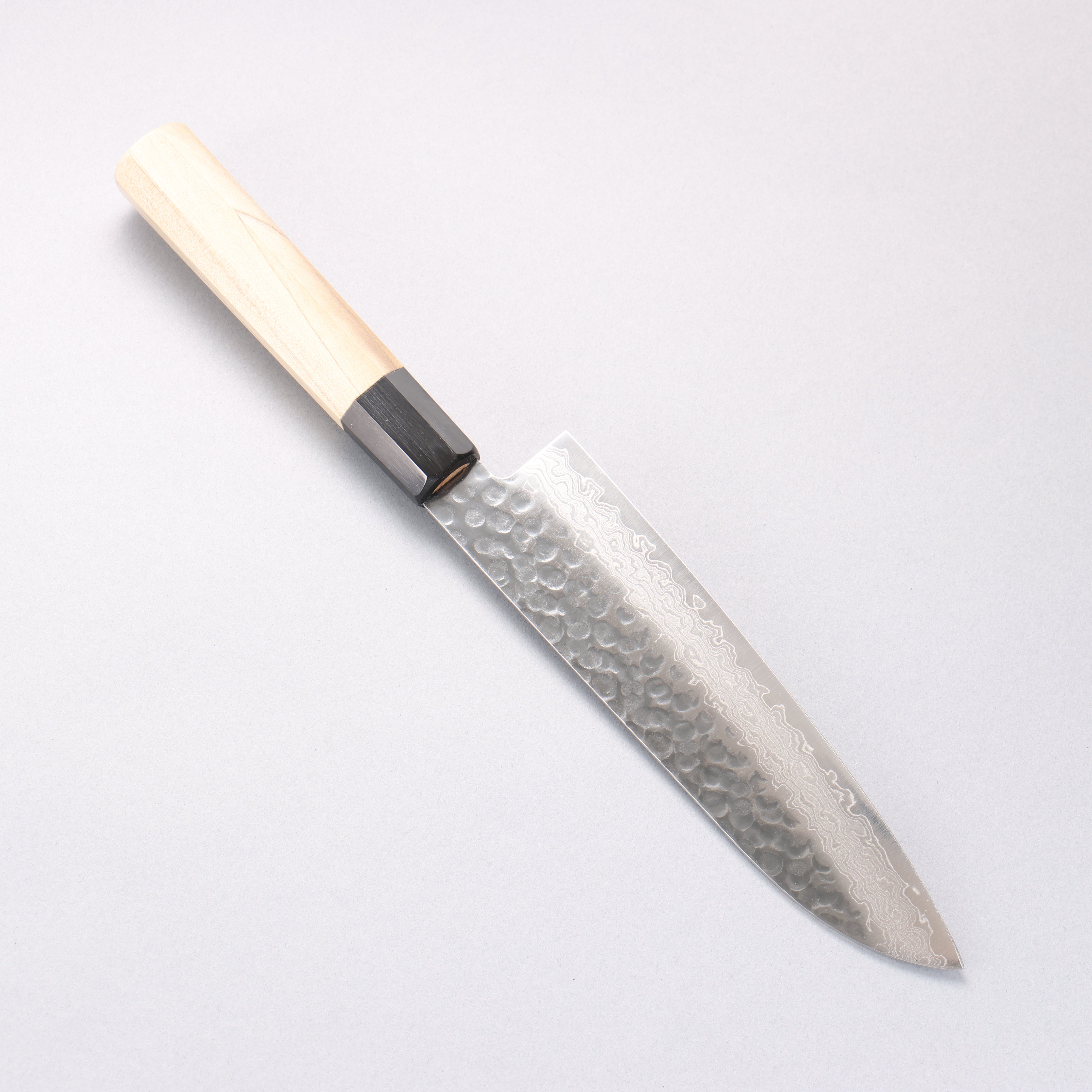 Sakai Takayuki AUS10 45 Layer Damascus Santoku 180mm Magnolia Handle (Super Deal) - Japanny - Best Japanese Knife