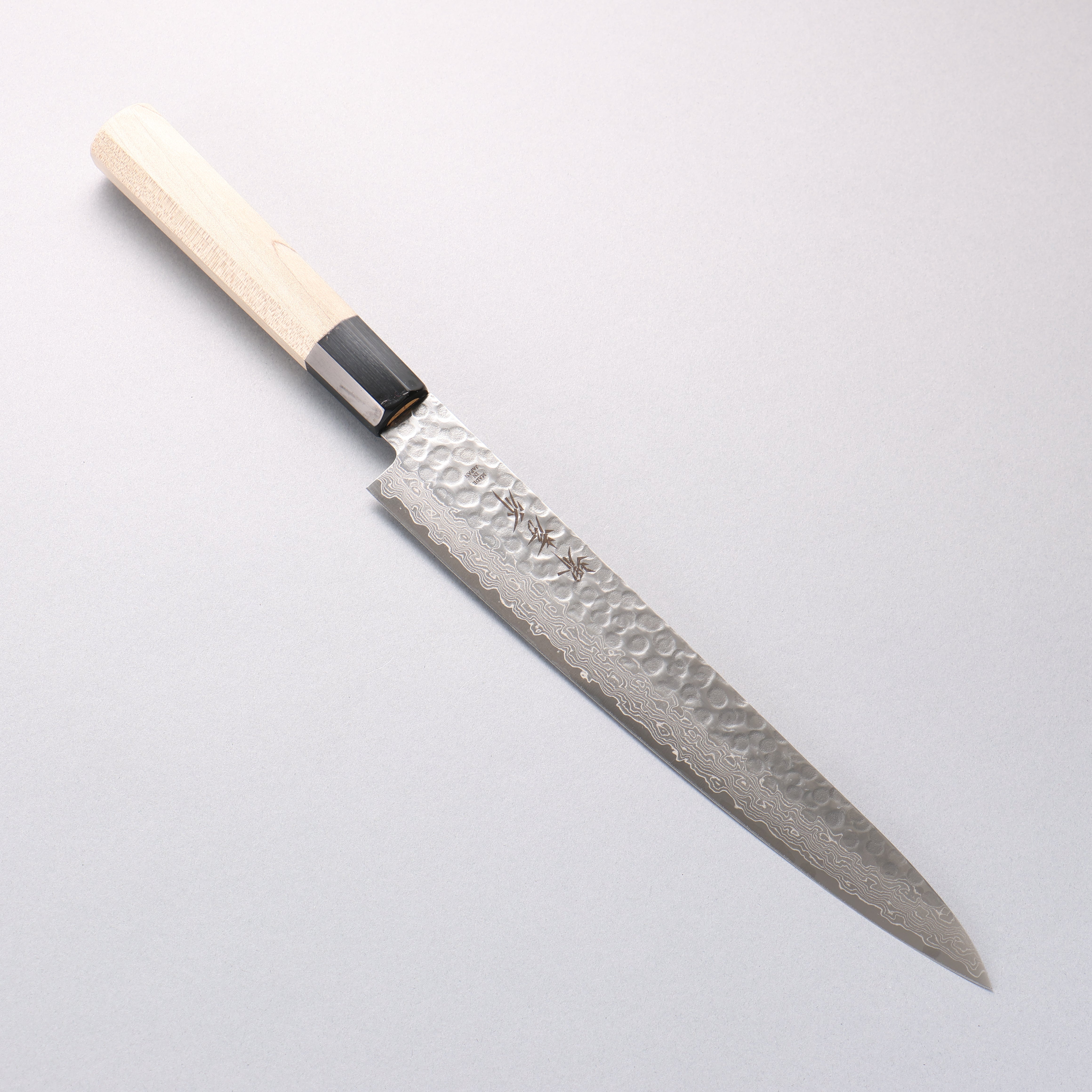 Sakai Takayuki AUS10 45 Layer Damascus Sujihiki 240mm Magnolia Handle - Japanny - Best Japanese Knife