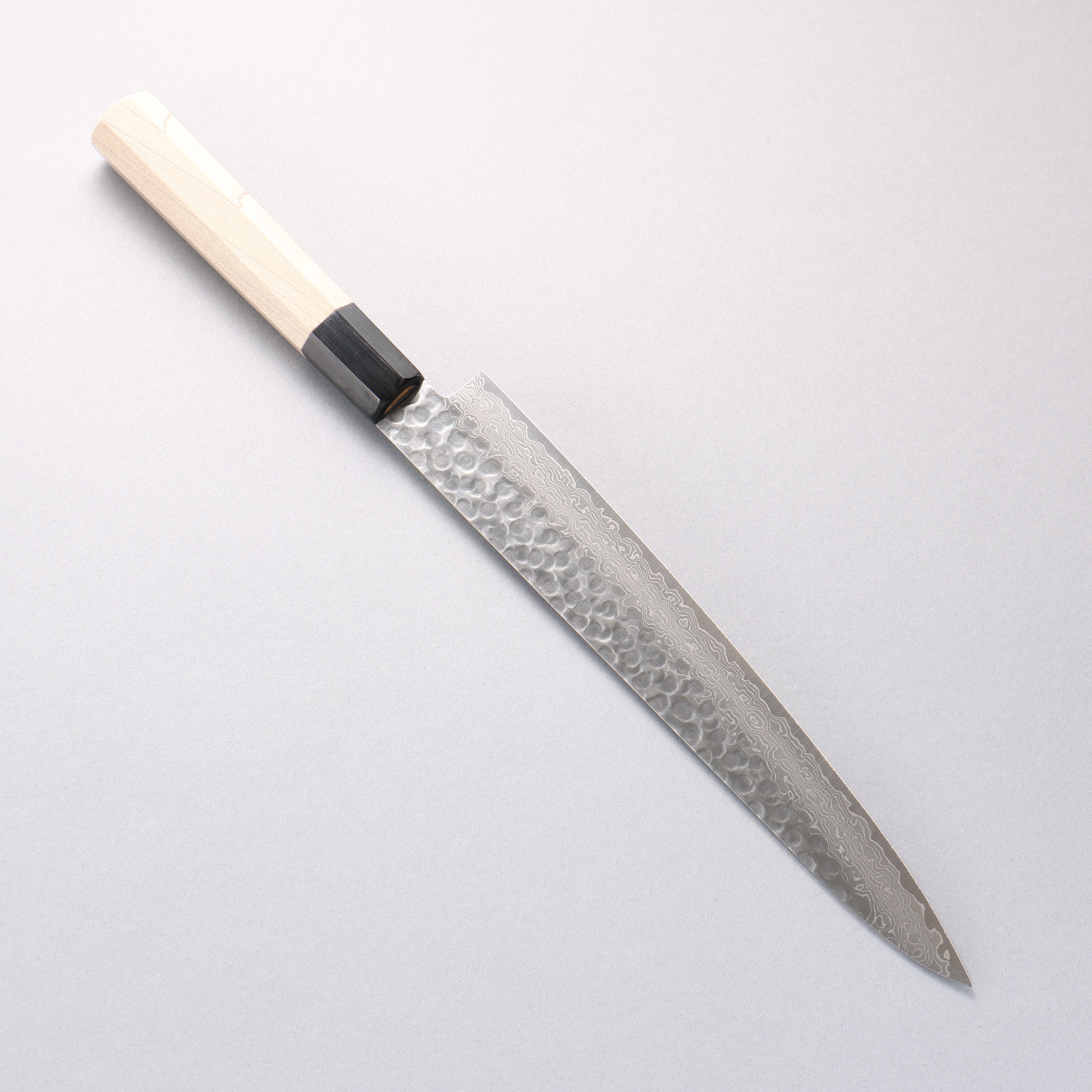 Sakai Takayuki AUS10 45 Layer Damascus Sujihiki 240mm Magnolia Handle - Japanny - Best Japanese Knife