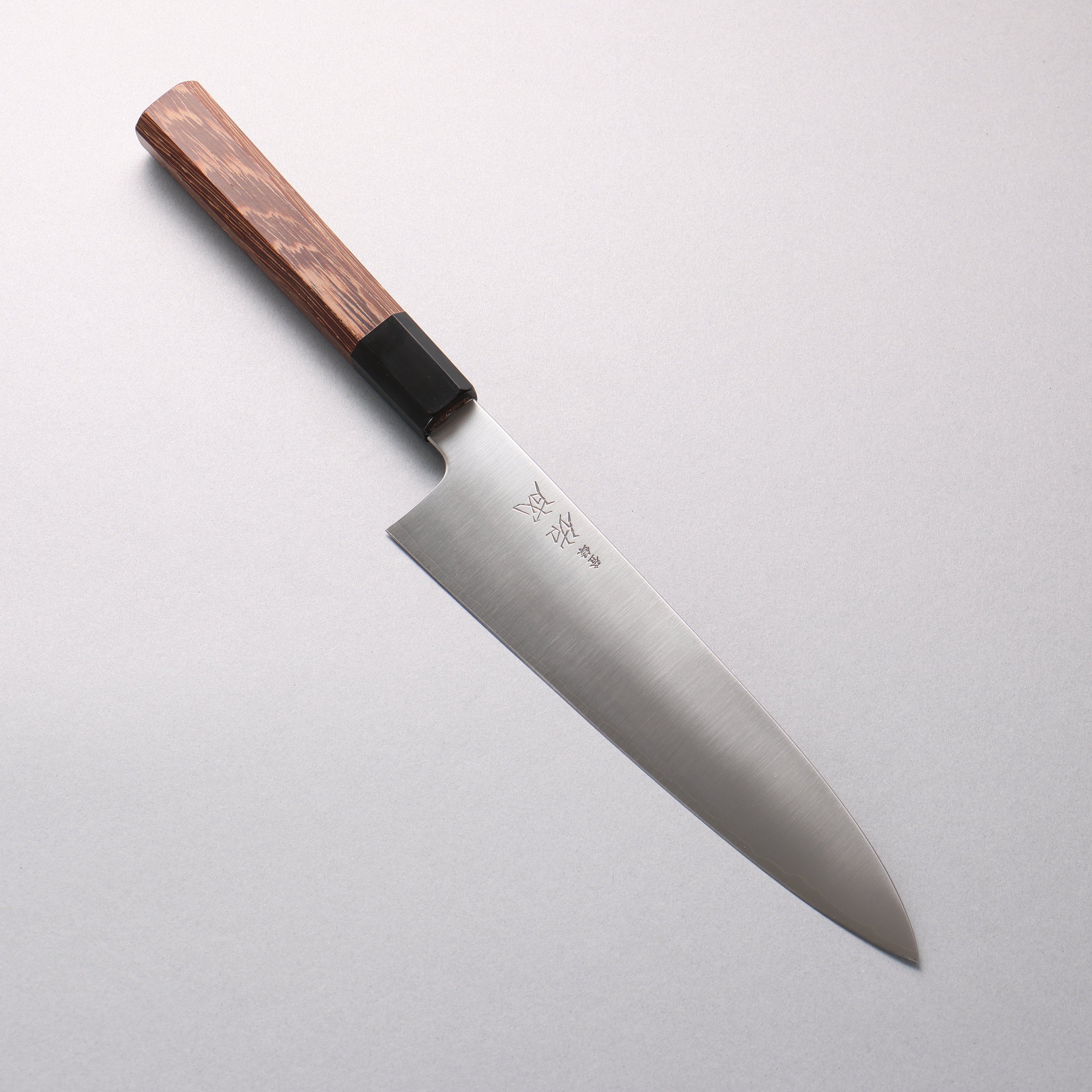 Sukenari SG2 Gyuto 210mm Wenge (ferrule: Black Buffalo Horn) Handle