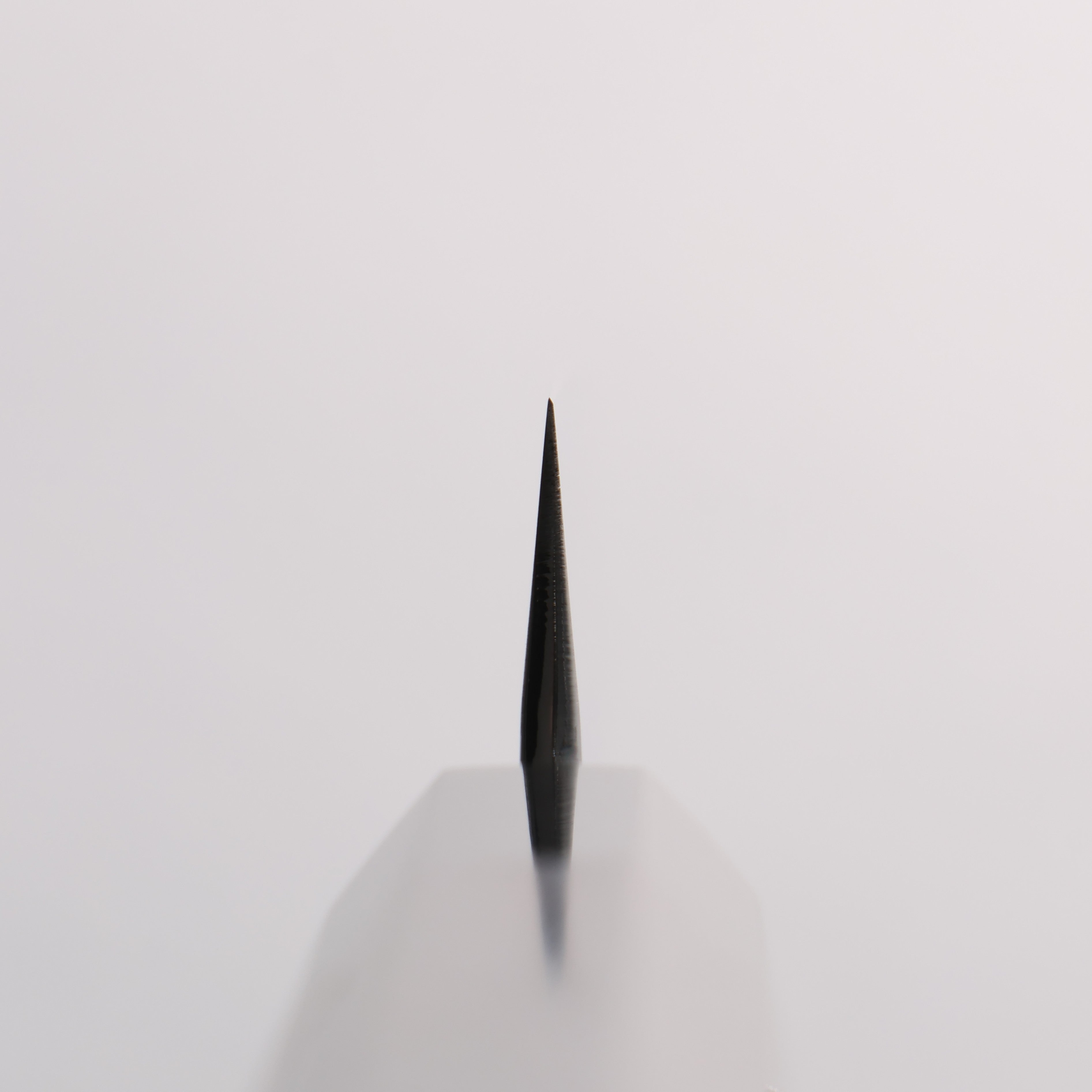 Choyo White Steel Mirrored Finish Petty-Utility 150mm Ebony Wood (ferrule: Black Water Buffalo Horn) Handle