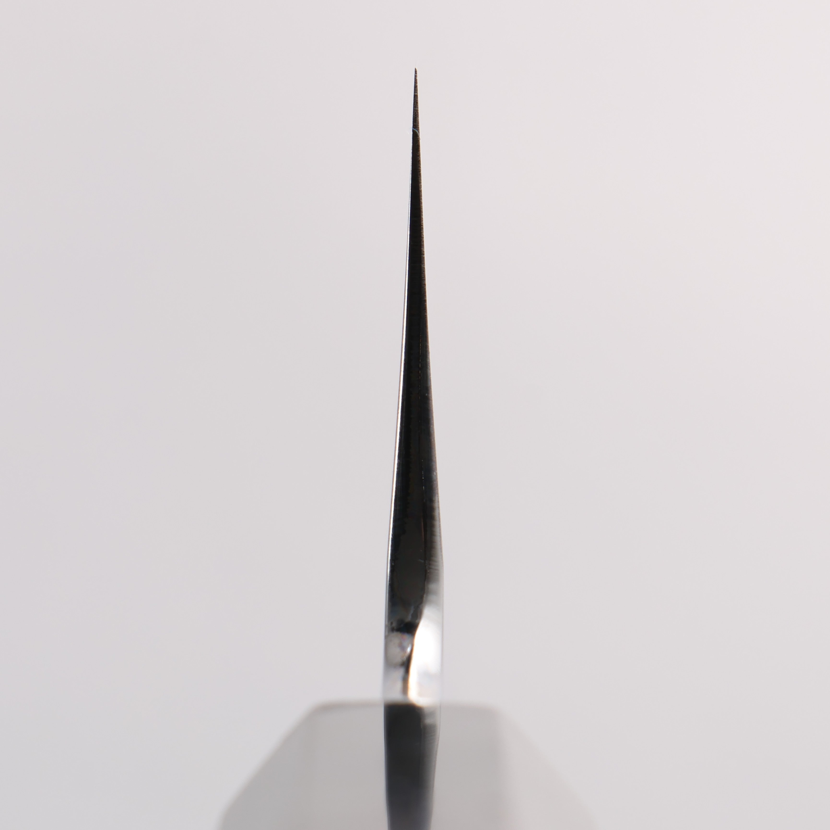 Choyo Blue Steel No.1 Mirrored Finish Santoku 180mm Ebony Wood (ferrule: Black Water Buffalo Horn) Handle