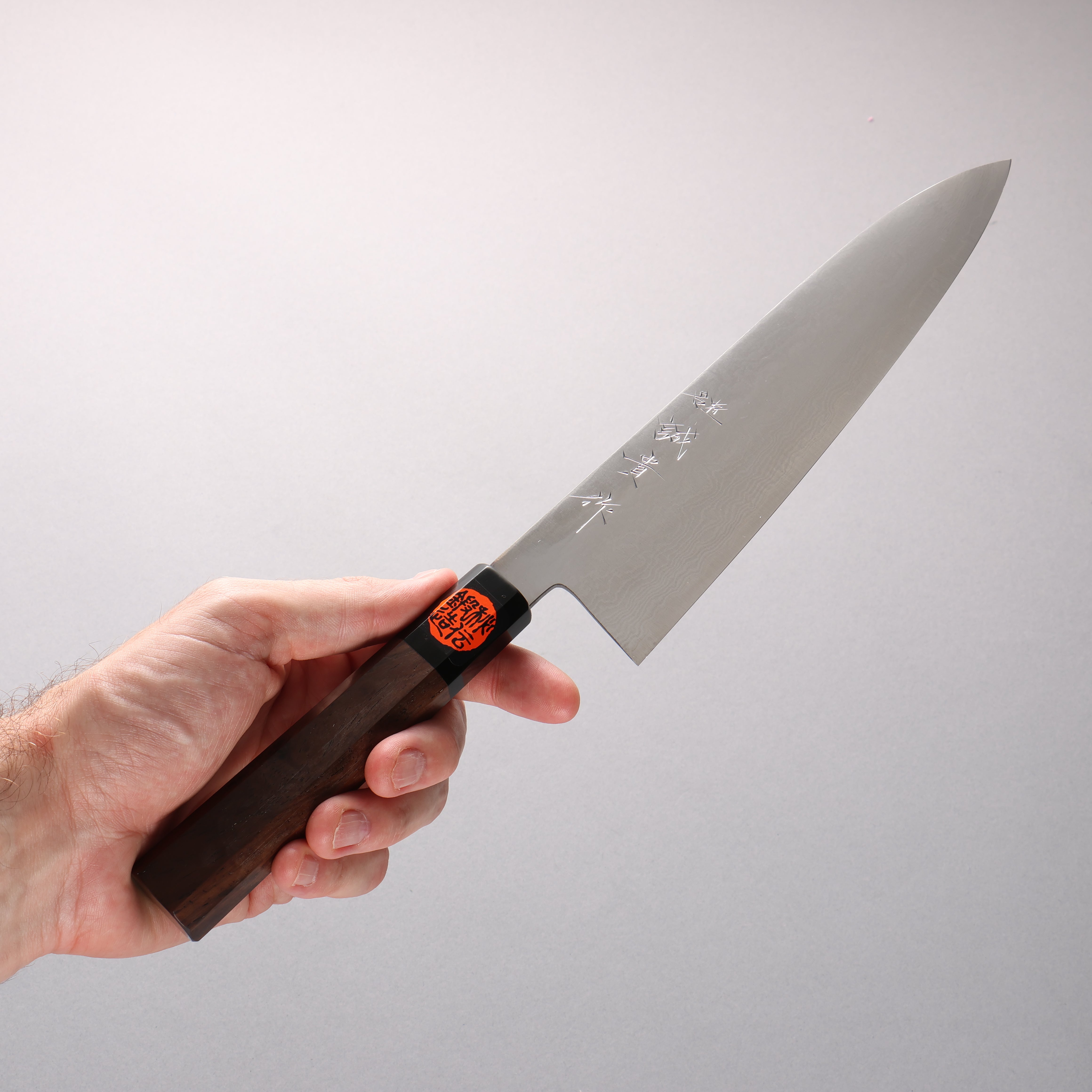 Shigeki Tanaka VG10 Damascus Gyuto 210mm Walnut Handle