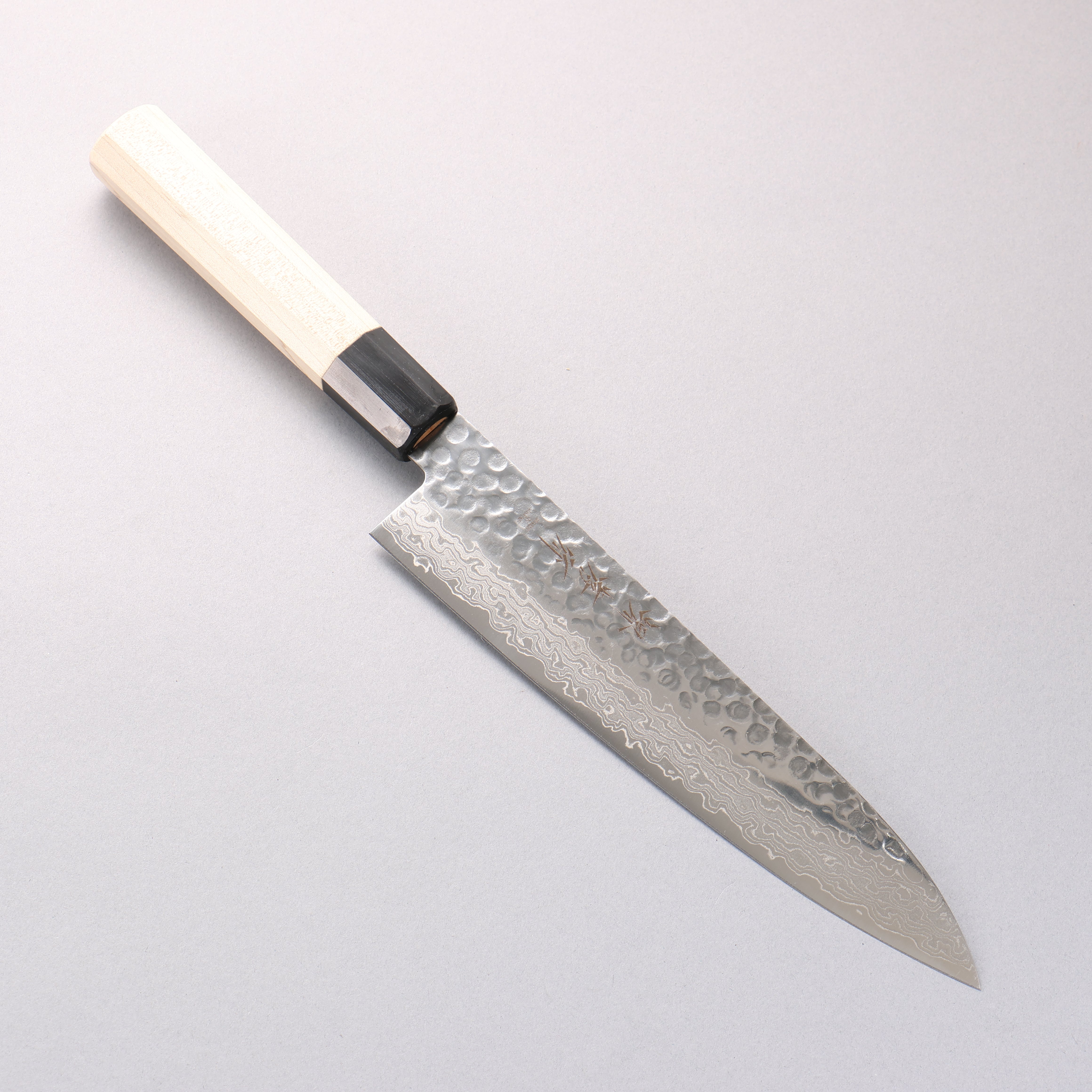 Sakai Takayuki AUS10 45 Layer Damascus Gyuto 210mm Magnolia Handle - Japanny - Best Japanese Knife