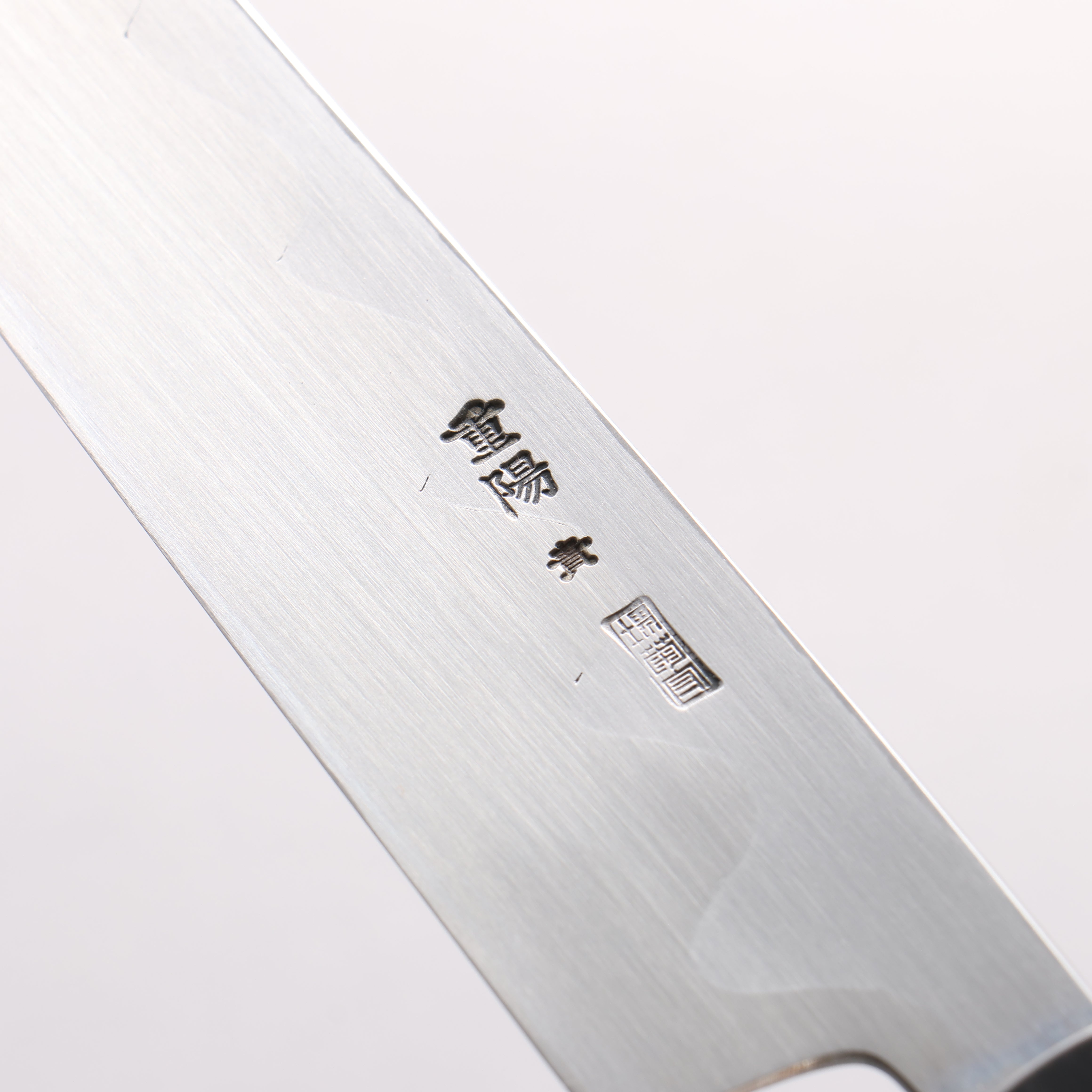 Choyo Blue Steel No.1 Mirrored Finish Yanagiba 270mm Ebony Wood (ferrule: Black Water Buffalo Horn) Handle
