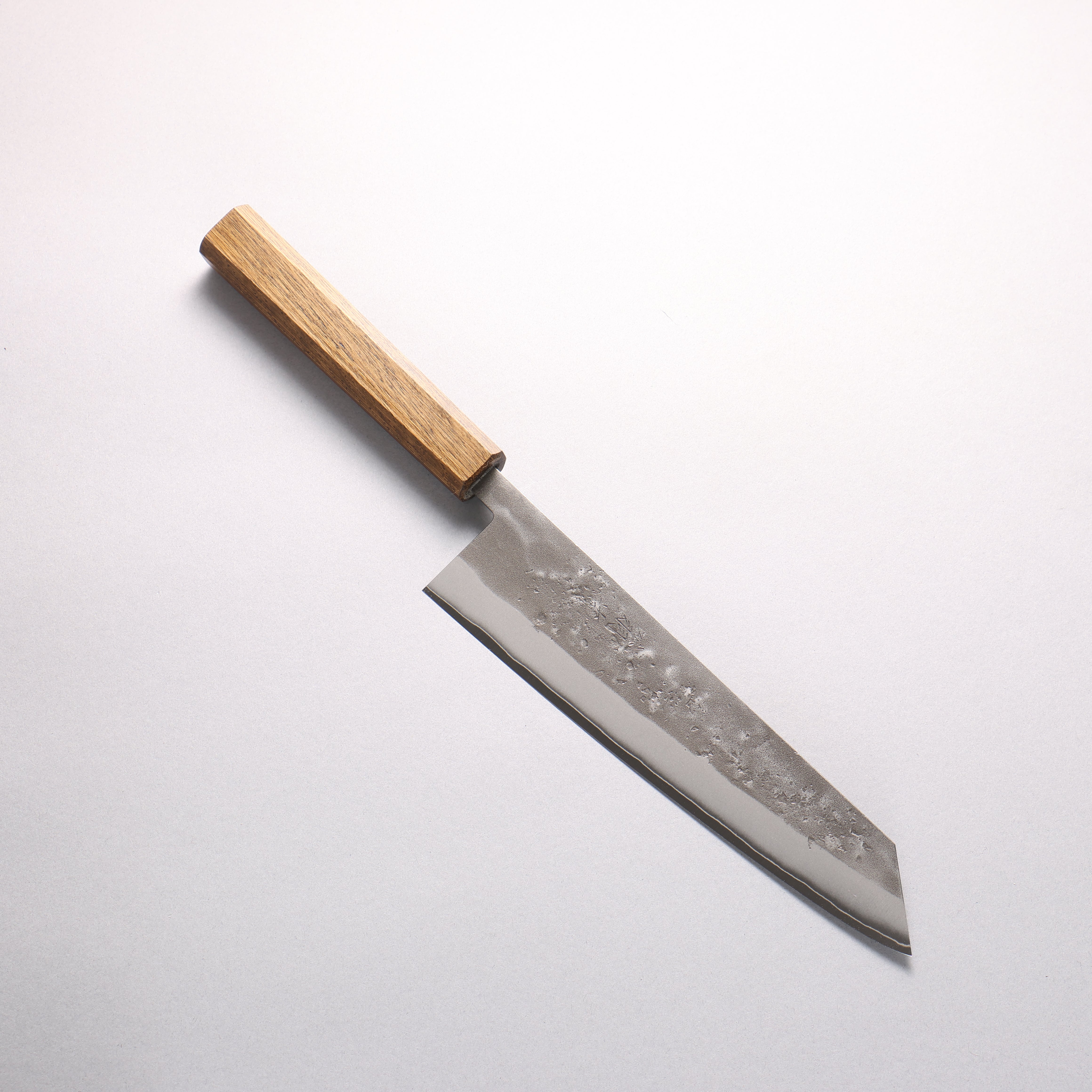 Oul SLD Nashiji Kiritsuke Gyuto 200mm Oak (Enkoku / Smoky black) Handle