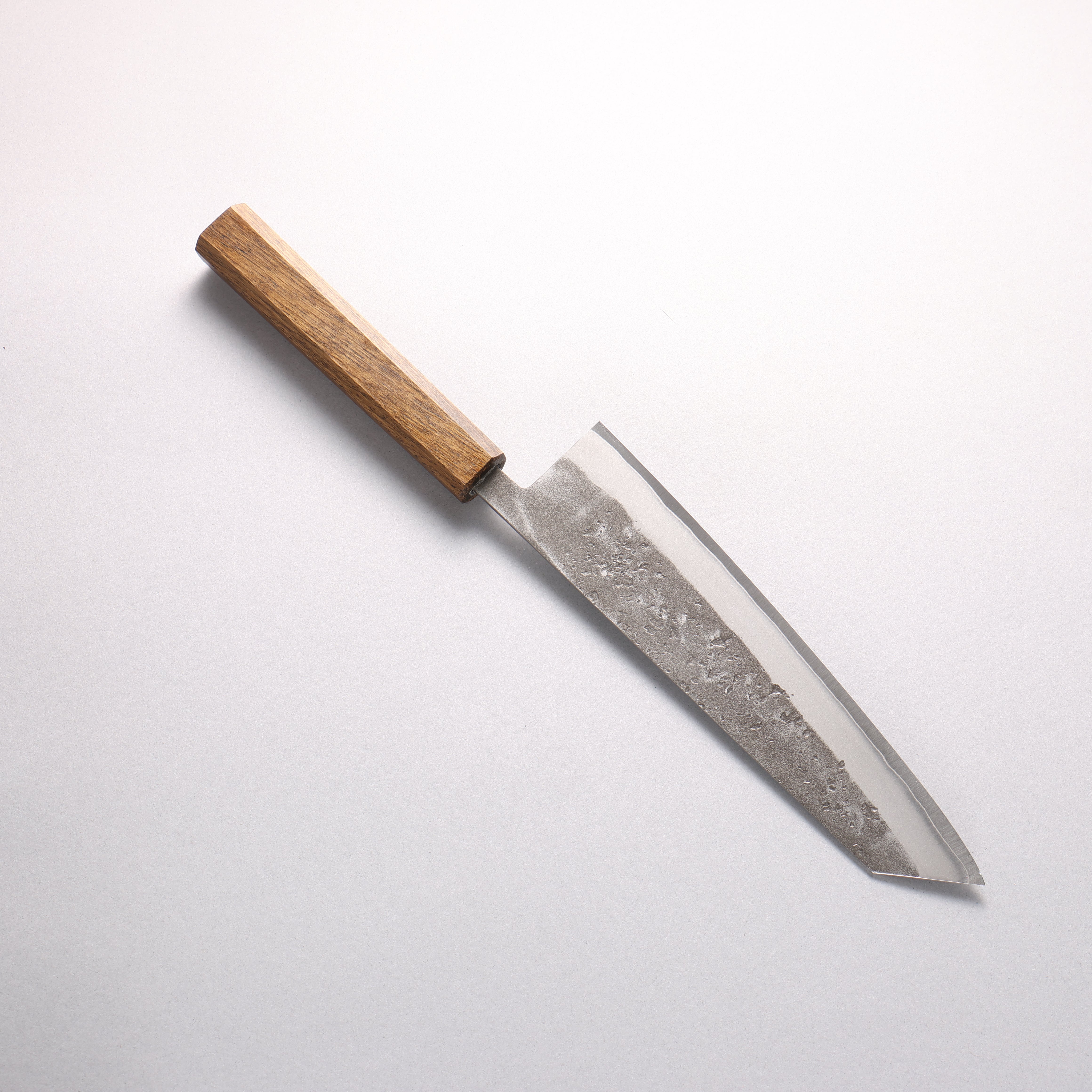 Oul SLD Nashiji Kiritsuke Gyuto 200mm Oak (Enkoku / Smoky black) Handle