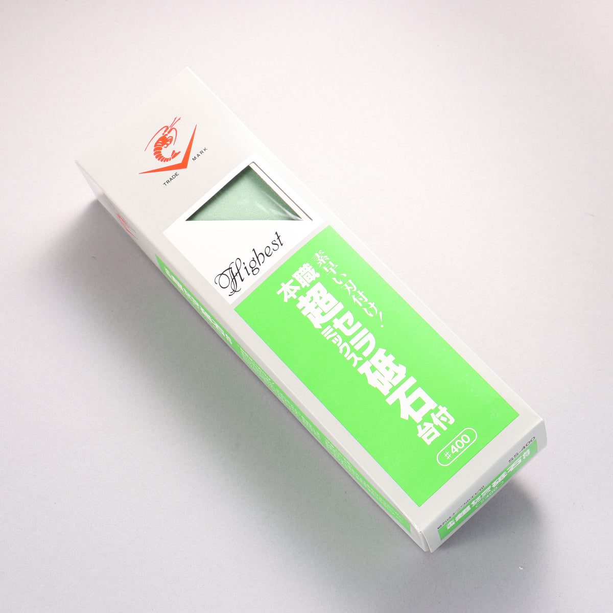 Naniwa Chou Ceramics with Base Sharpening Stone #400 SS-400 210 x 70 x 25mm