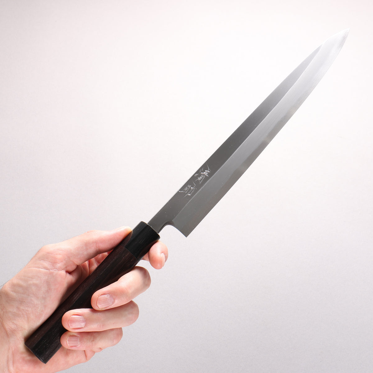 Seisuke White Steel Kasumitogi Yanagiba 270mm Rosewood Handle