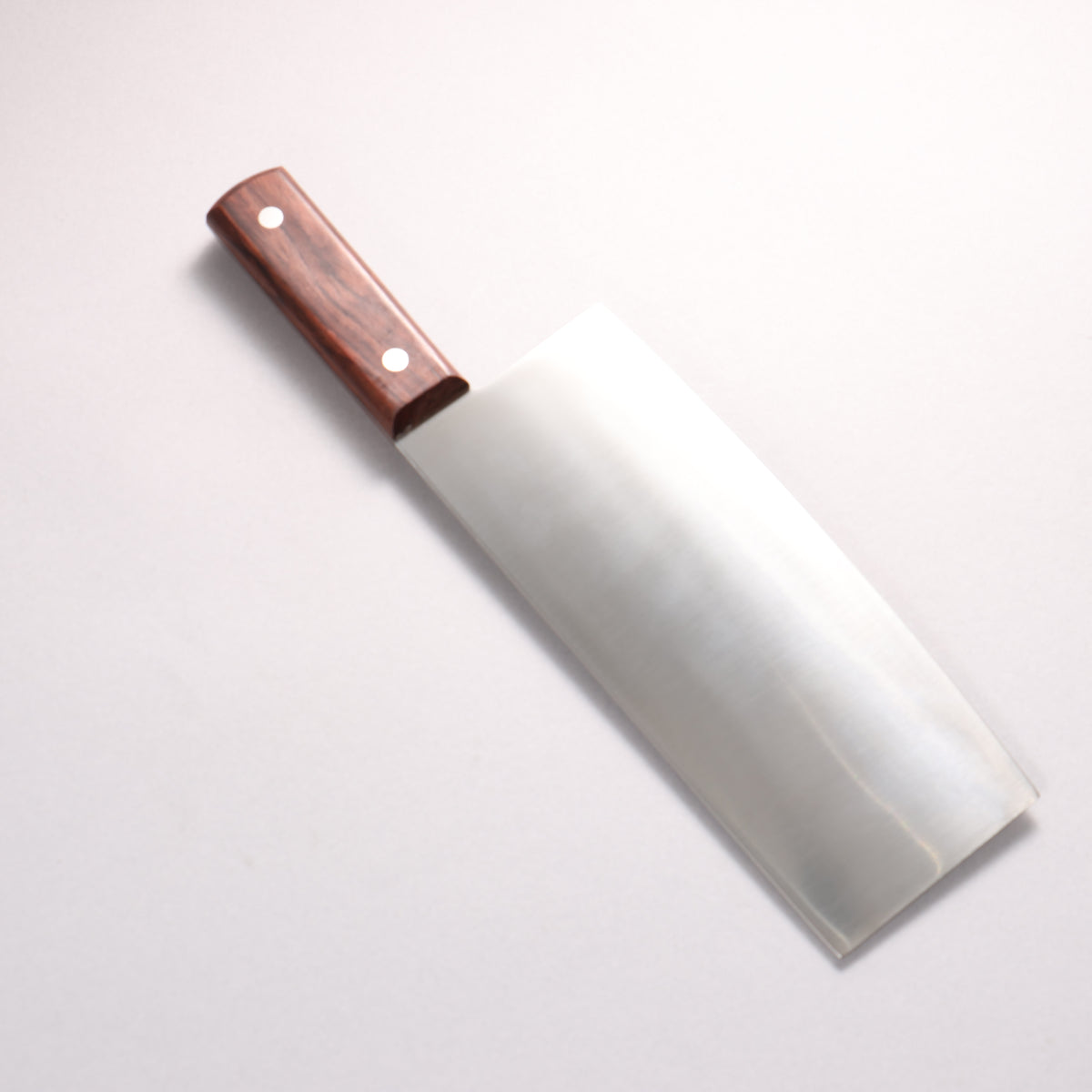 Seisuke Molybdenum Chinese Cleaver 220mm Brown Pakka wood Handle