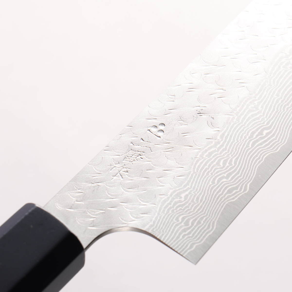 Nigara SPG STRIX Hammered Damascus Sujihiki 240mm Indigo dyed Handle