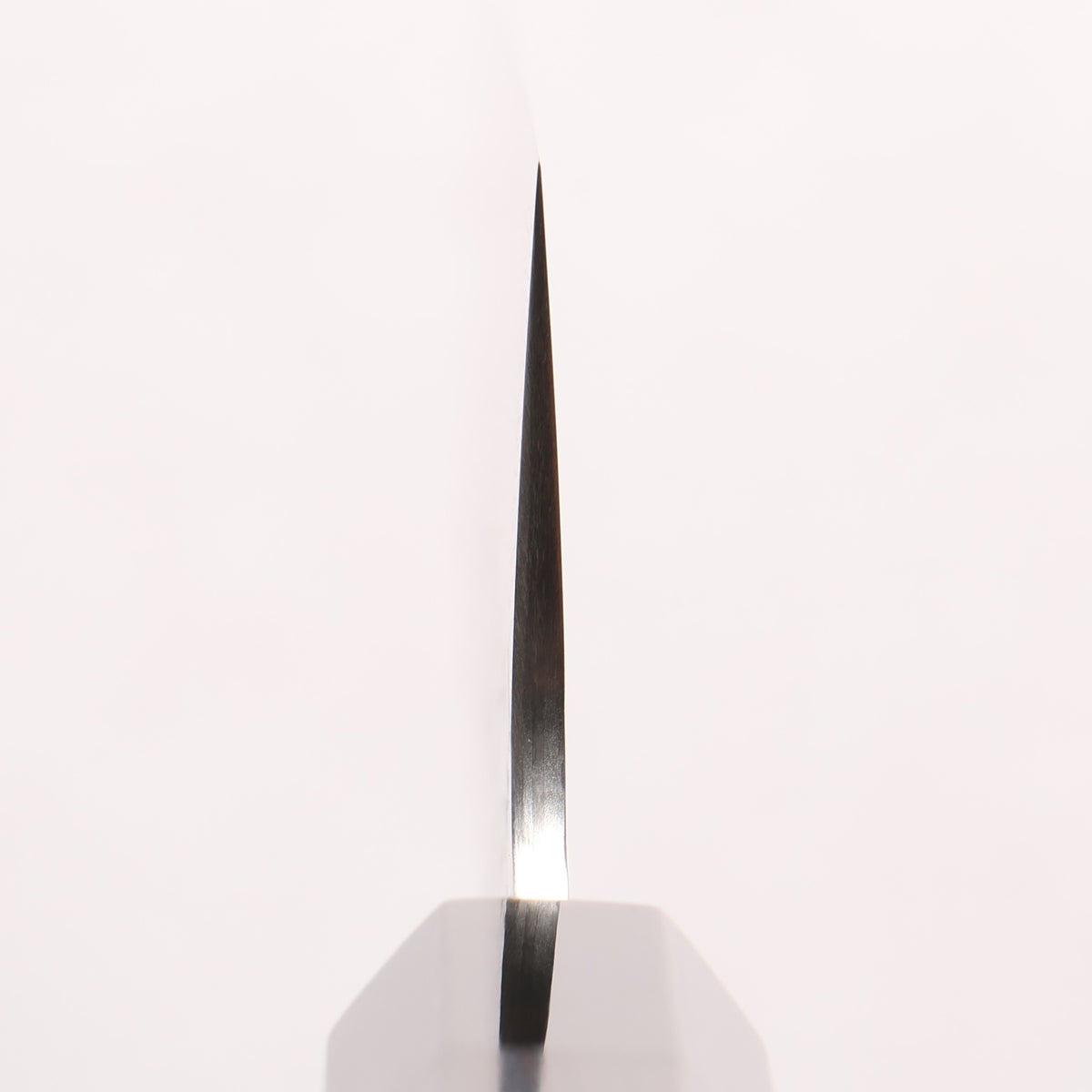 Nigara SPG STRIX Hammered Damascus Sujihiki 270mm Ebony Wood (ferrule: Black Water Buffalo Horn) Handle
