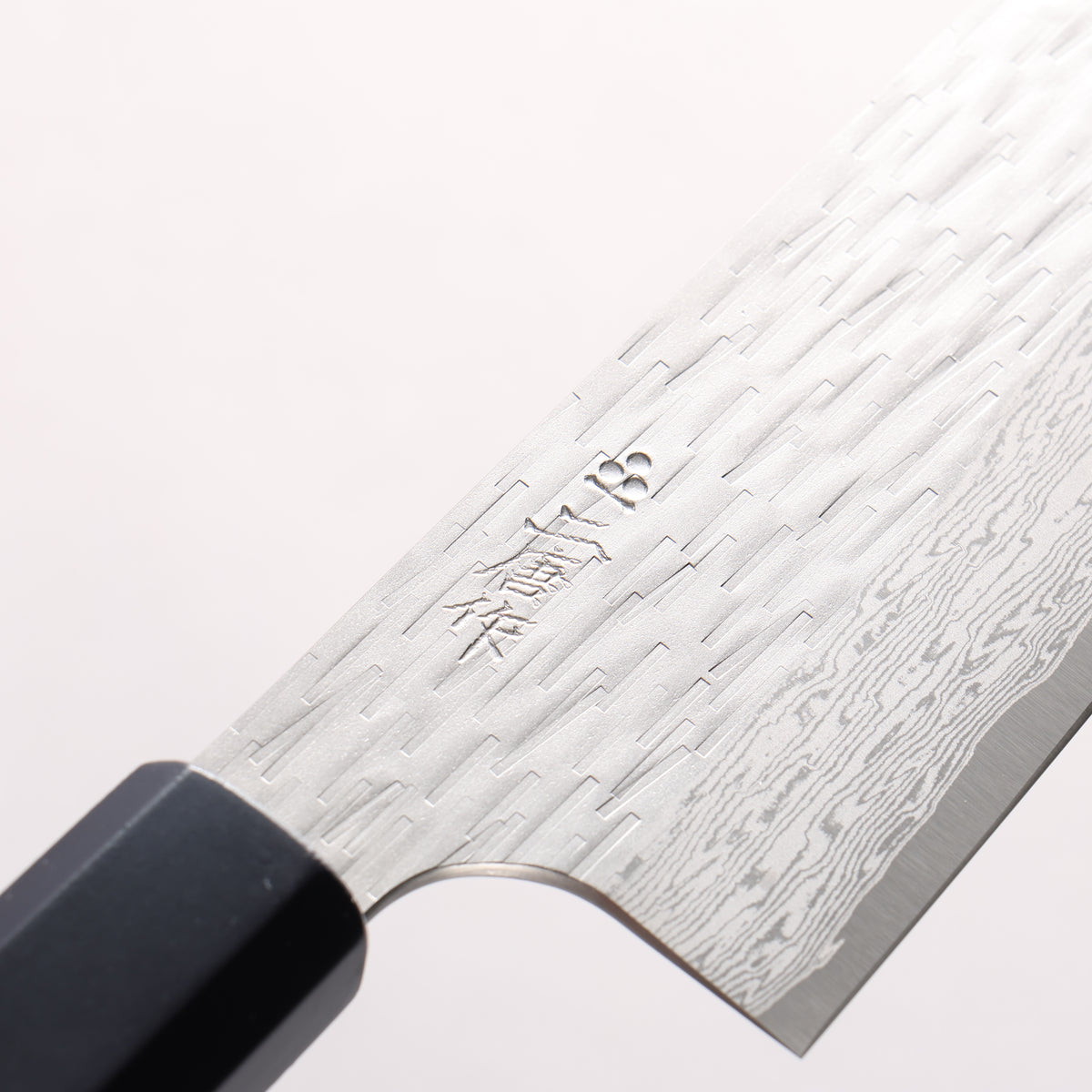 Nigara VG-XEOS Hammered Damascus Gyuto 225mm Indigo dyed Handle