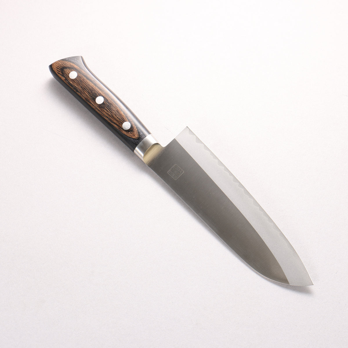 Seisuke SG2 Santoku 165mm Brown Pakka wood Handle