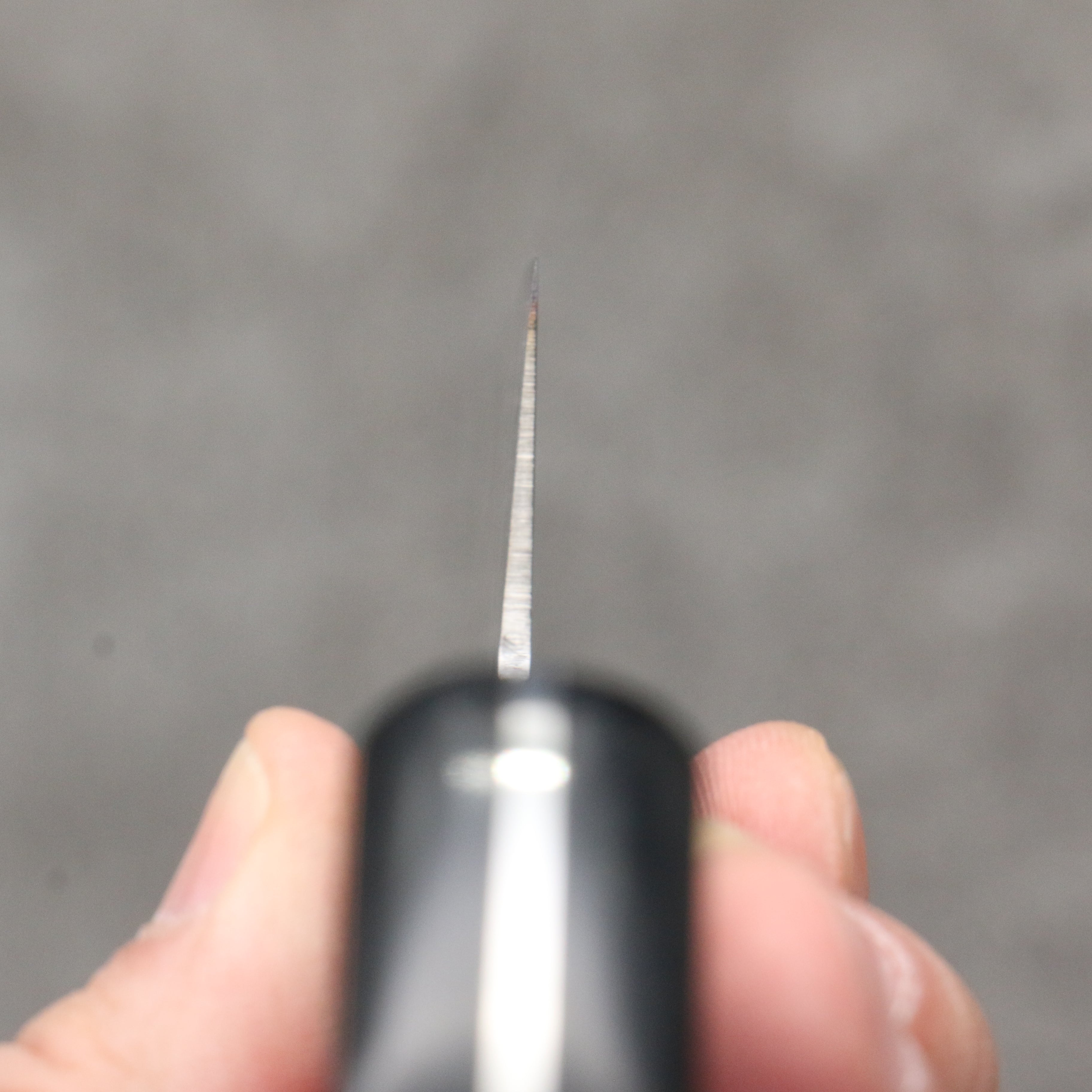 Seisuke VG1 Migaki Polish Finish Santoku 165mm Black Pakka wood Handle - Japanny - Best Japanese Knife