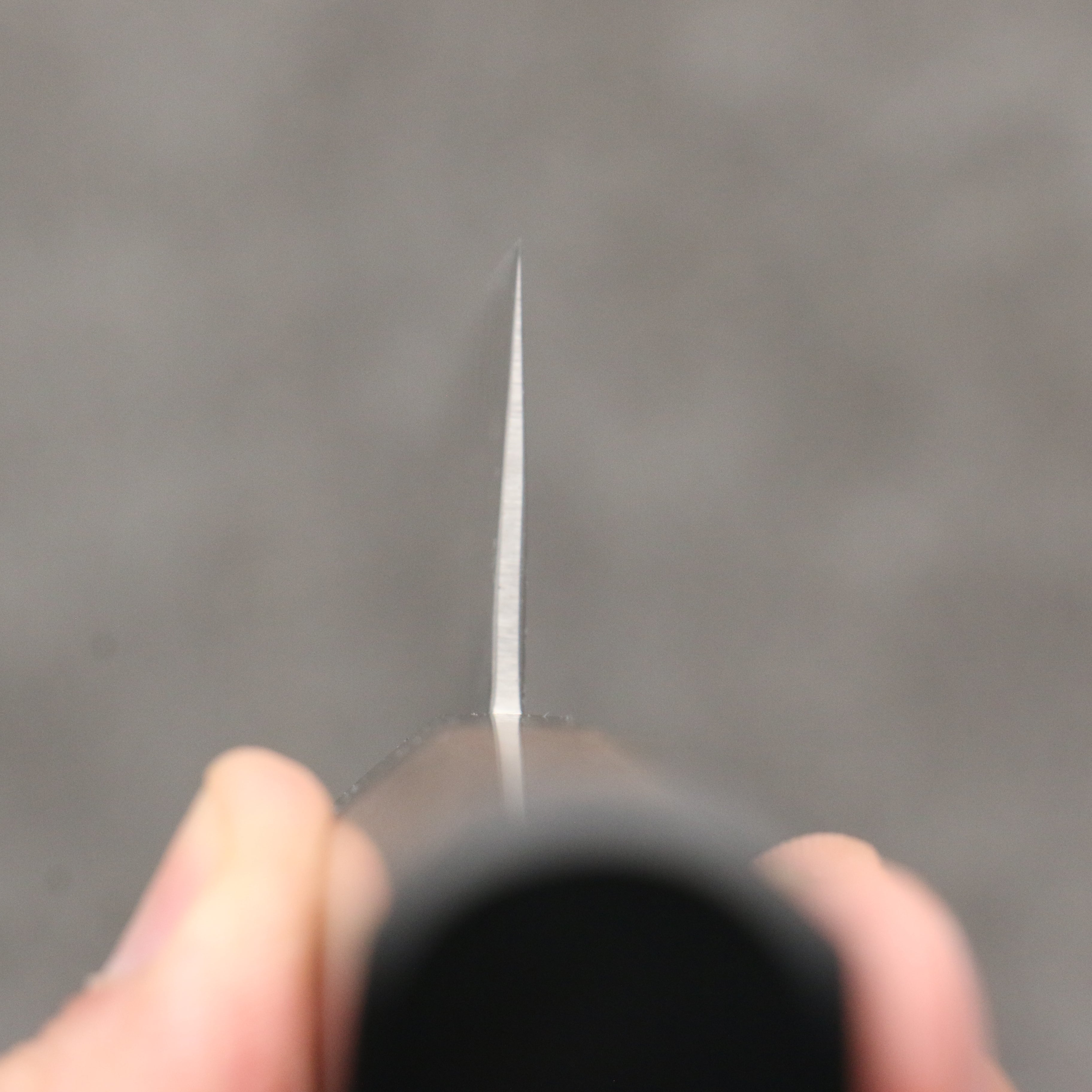 Seisuke Silver Steel No.3 Hammered Damascus Santoku 180mm Walnut (With Double Black Pakka wood) Handle - Japanny - Best Japanese Knife