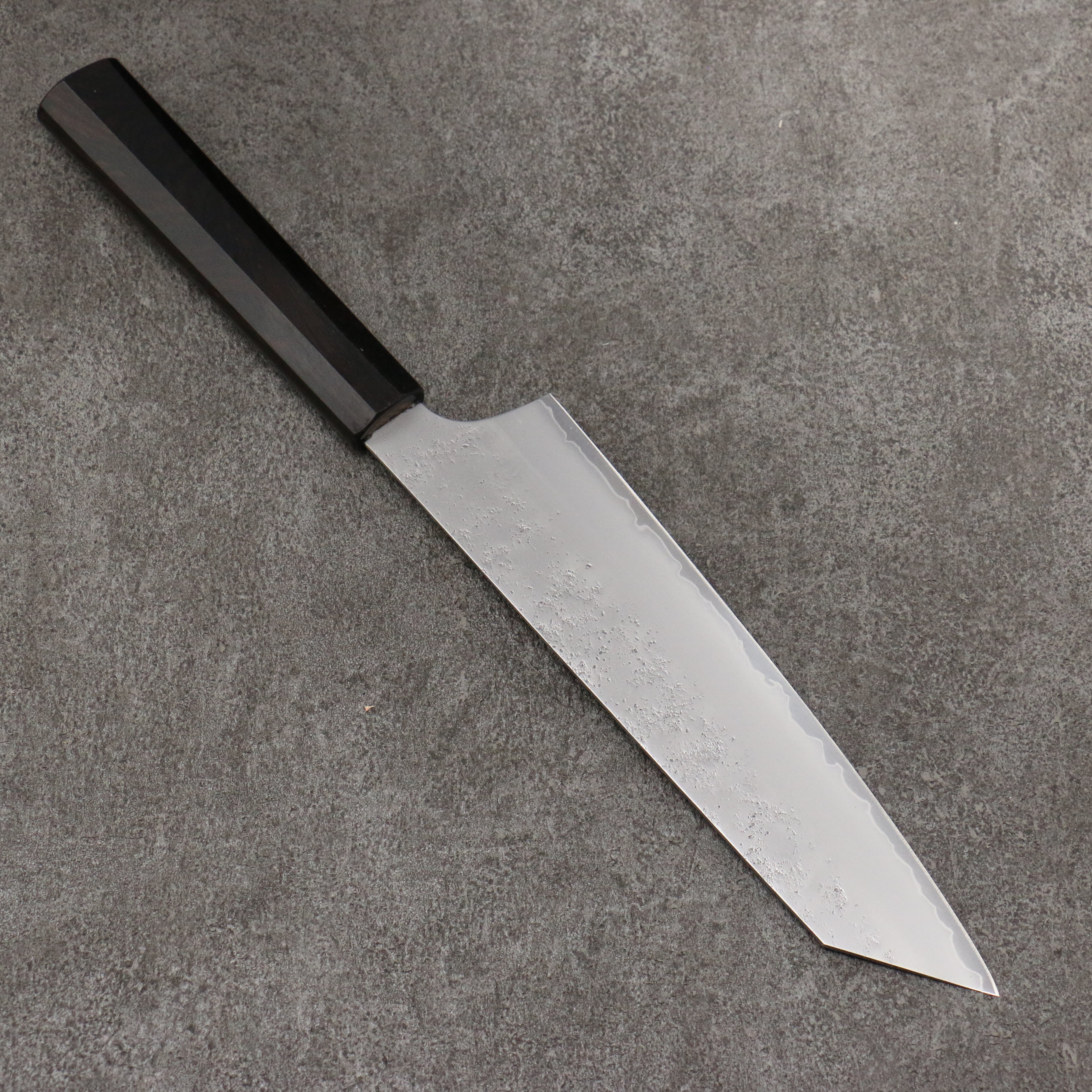 Sakai Takayuki VG10 Nashiji Kiritsuke Gyuto 190mm Ebony Wood Handle - Japanny - Best Japanese Knife