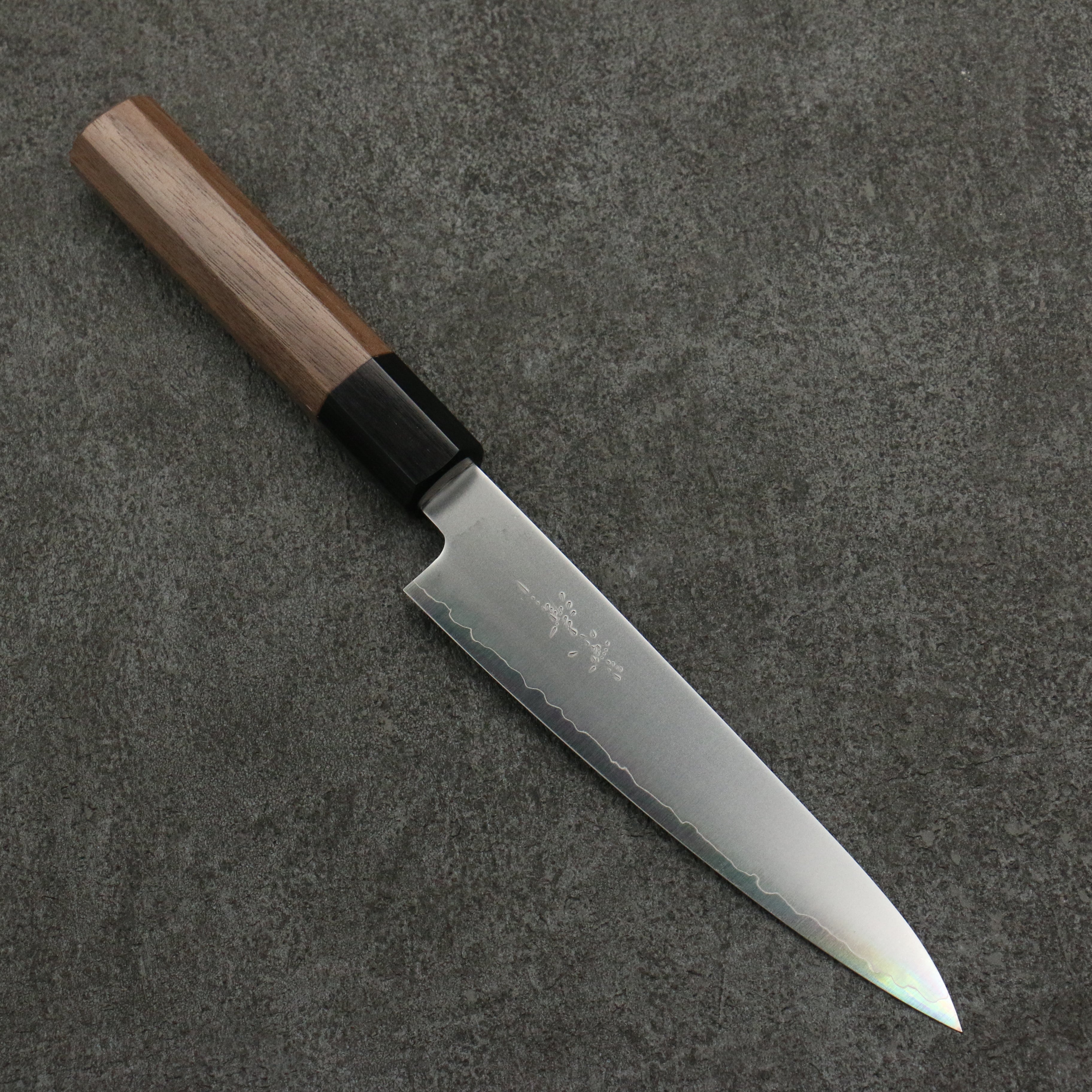 Kagekiyo Chromax Steel Petty-Utility 150mm Walnut Handle - Japanny - Best Japanese Knife