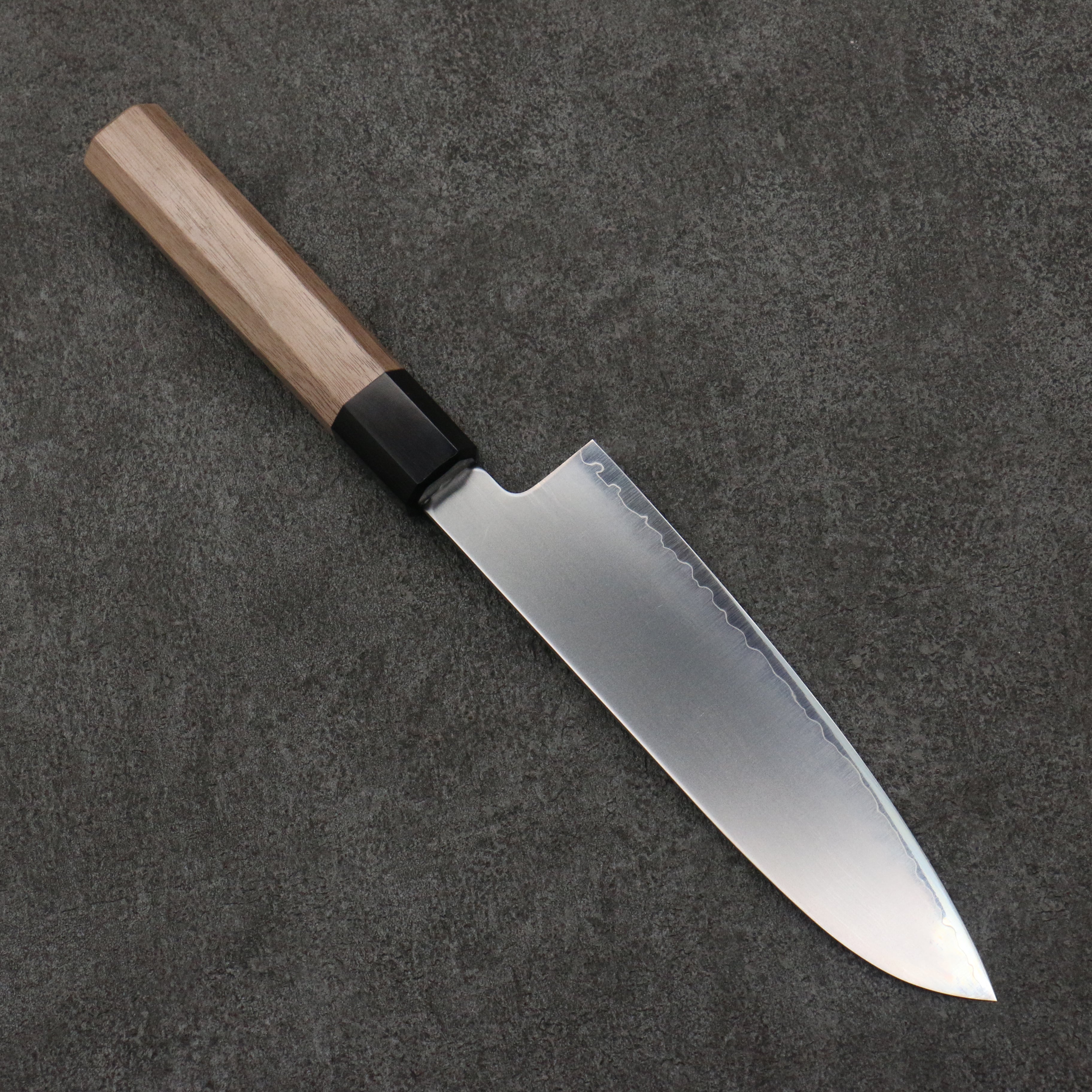 Kagekiyo Chromax Steel Santoku 180mm Walnut Handle - Japanny - Best Japanese Knife