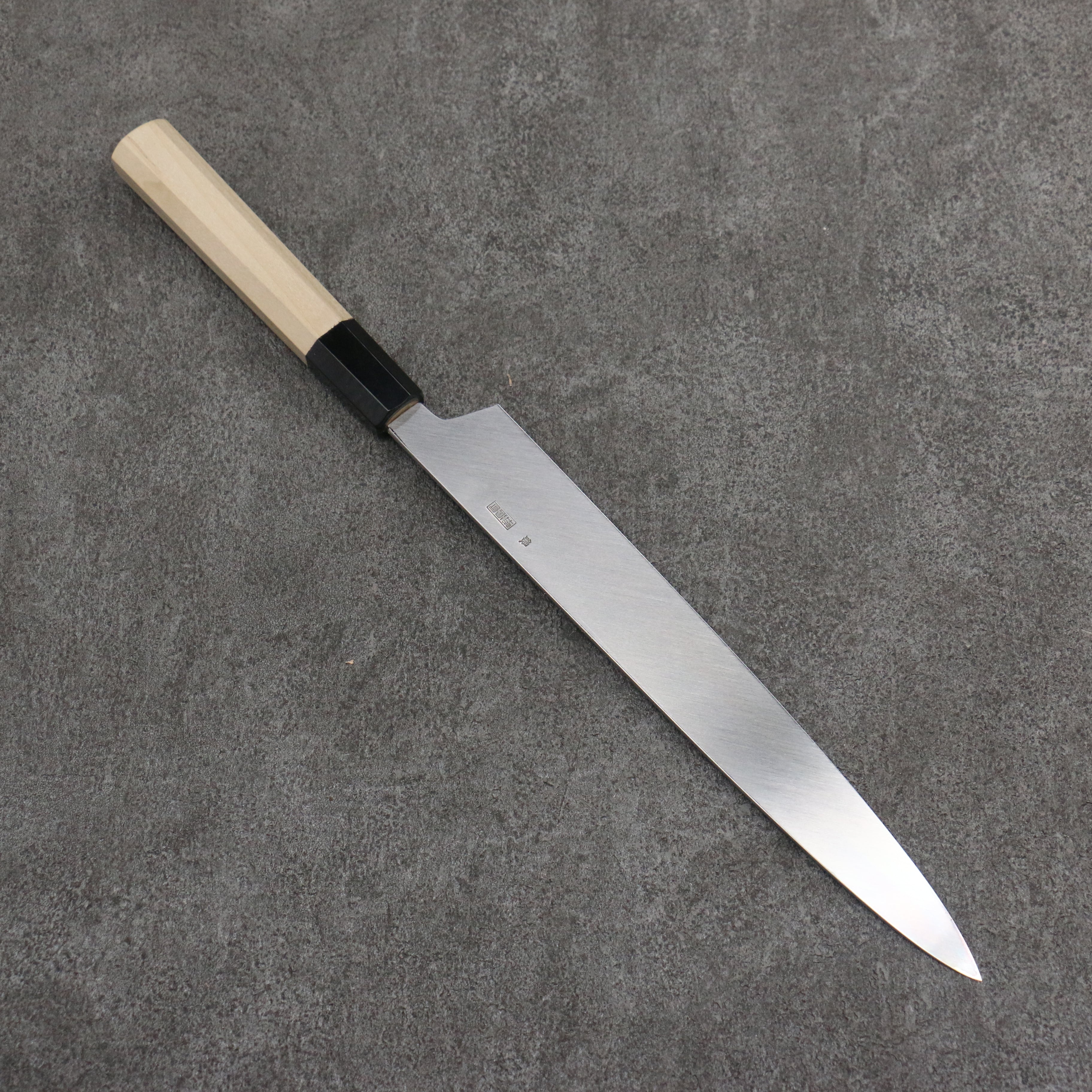Kikuzuki Silver Steel No.3 Bokashi Yanagiba 240mm Magnolia Handle - Japanny - Best Japanese Knife