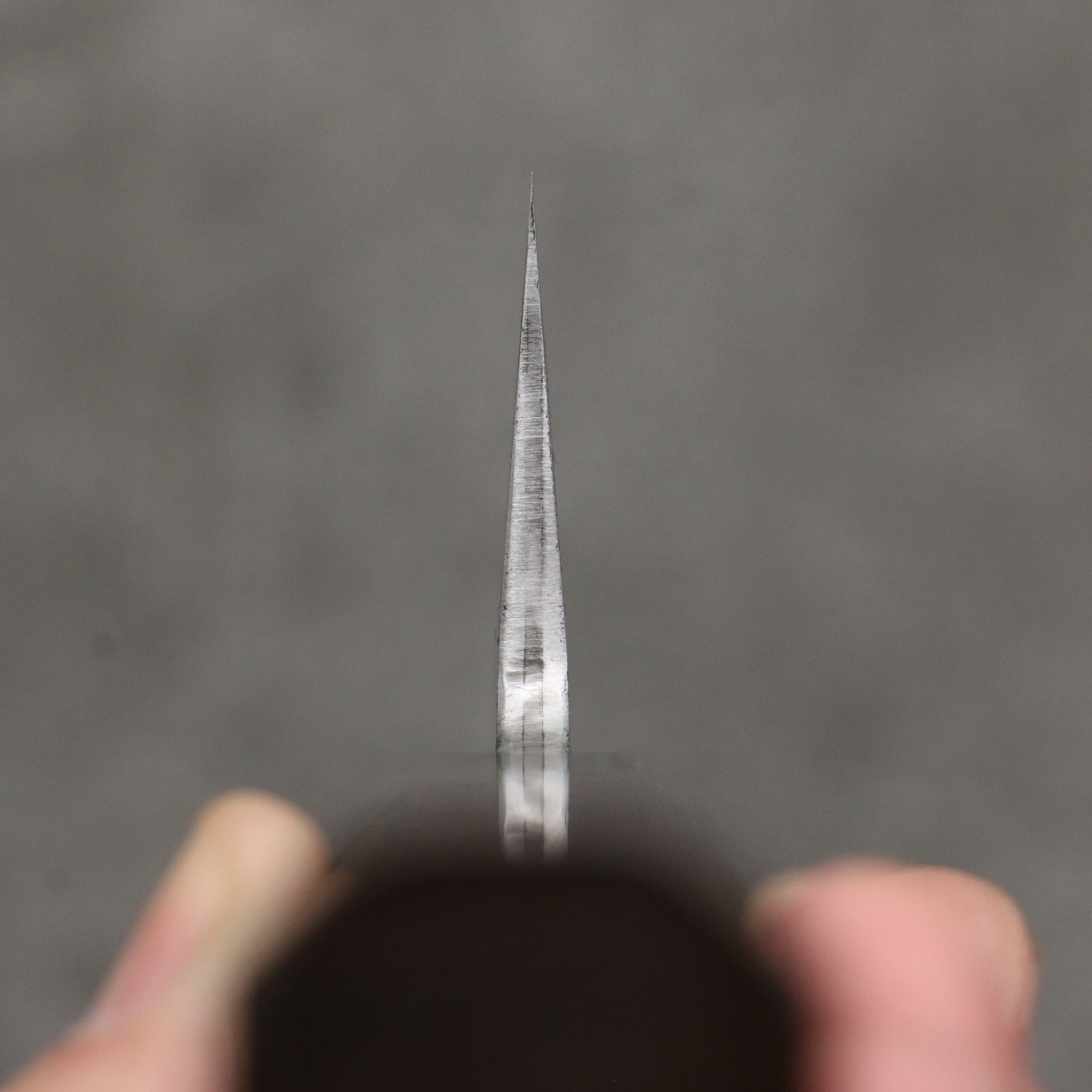 Shigeki Tanaka TEKKA Blue Steel No.2 Kurouchi Kiritsuke Gyuto 210mm Walnut Handle - Japanny - Best Japanese Knife