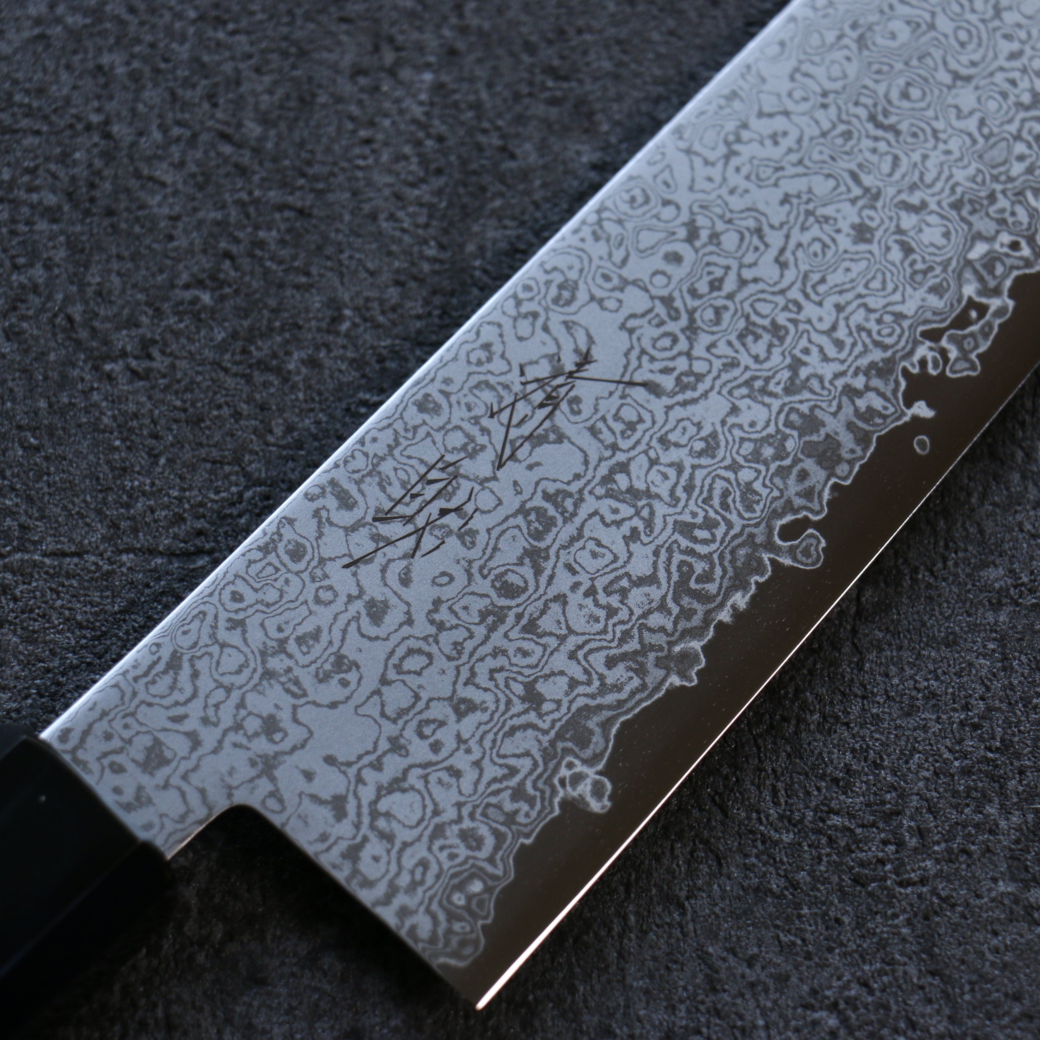 Seisuke VG10 Damascus Santoku 180mm Wood(Lacquered) Handle - Japanny - Best Japanese Knife