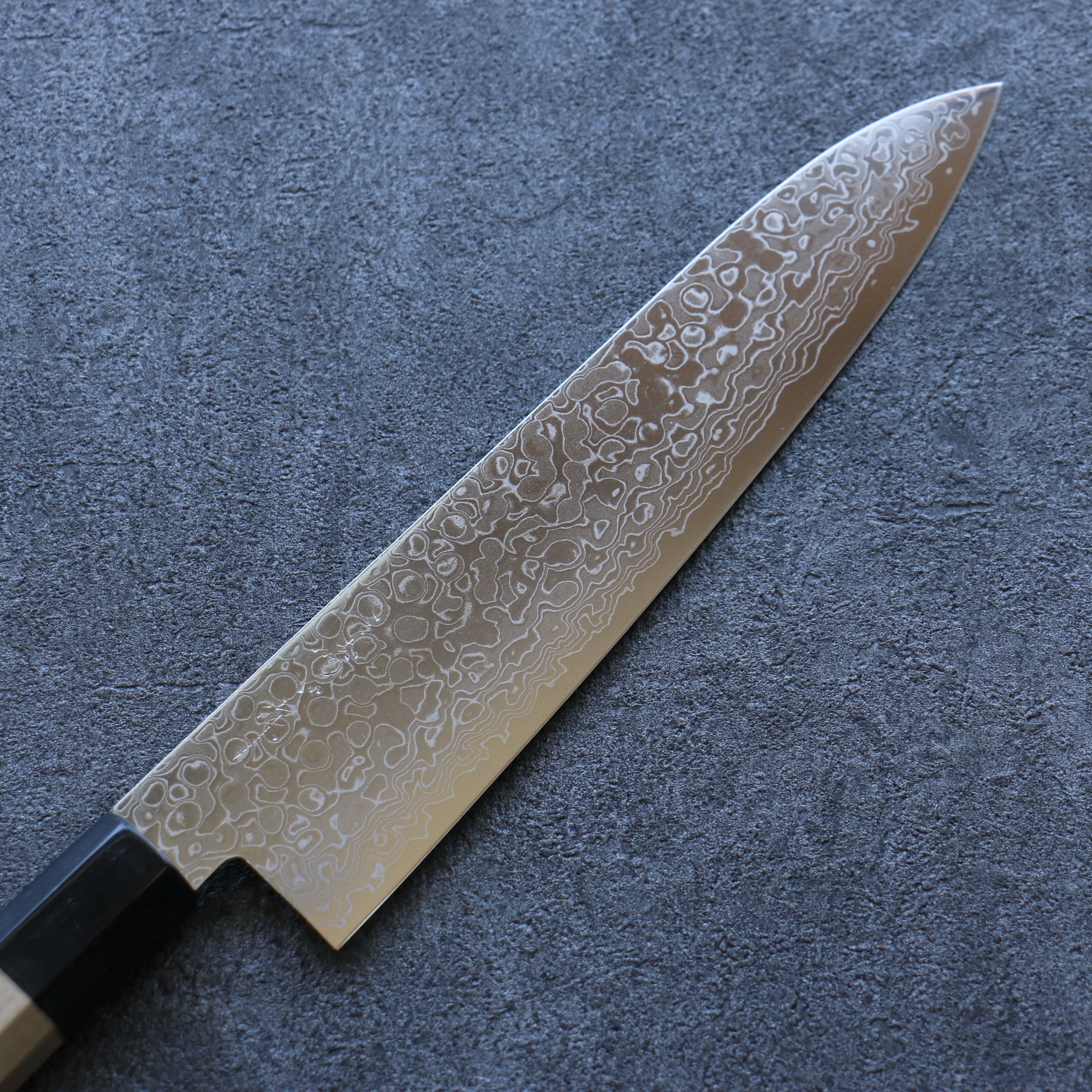 Misuzu AUS10 Damascus Migaki Finished Gyuto 210mm Magnolia Handle - Japanny - Best Japanese Knife