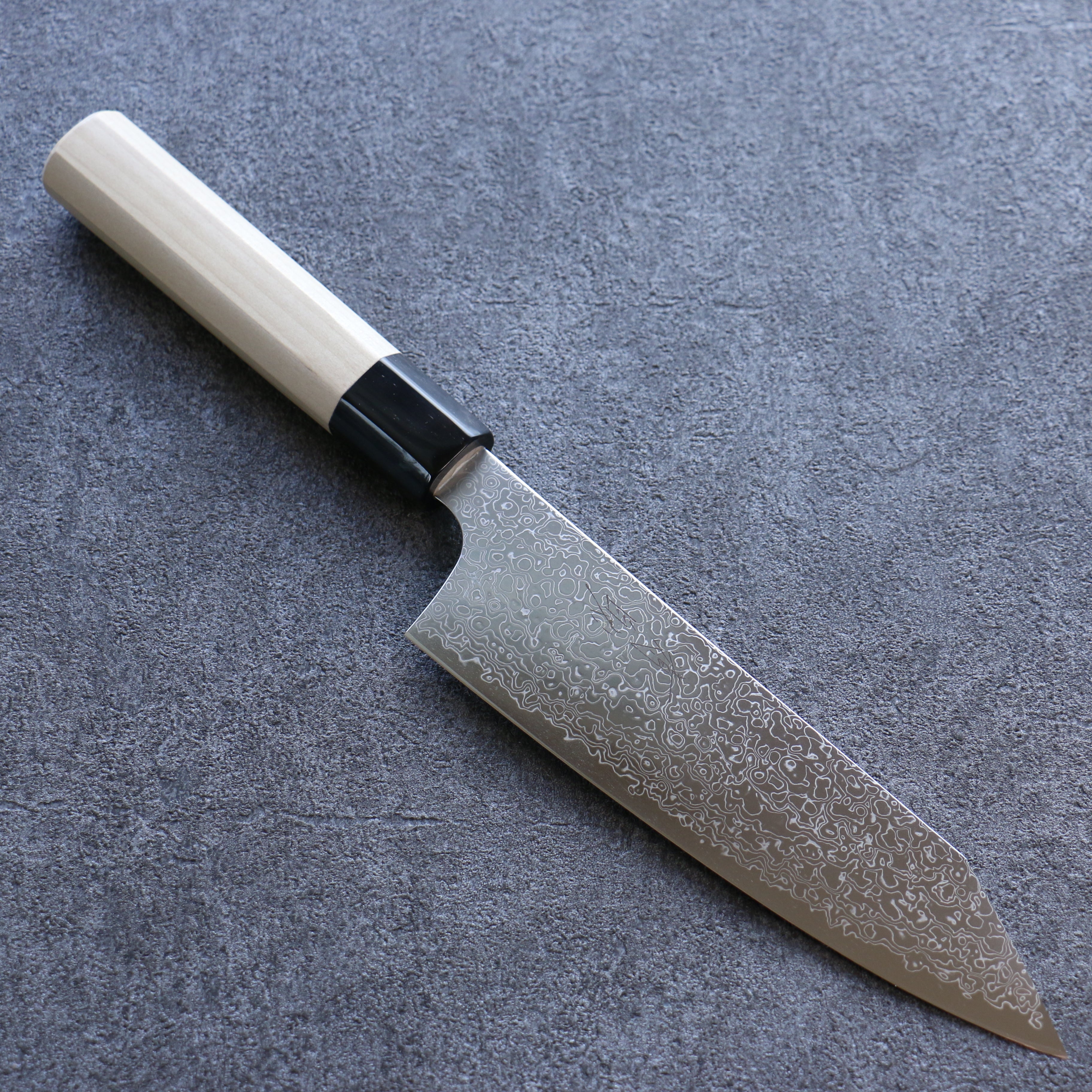 Seisuke SG2 Damascus Bunka 180mm Magnolia Handle - Japanny - Best Japanese Knife