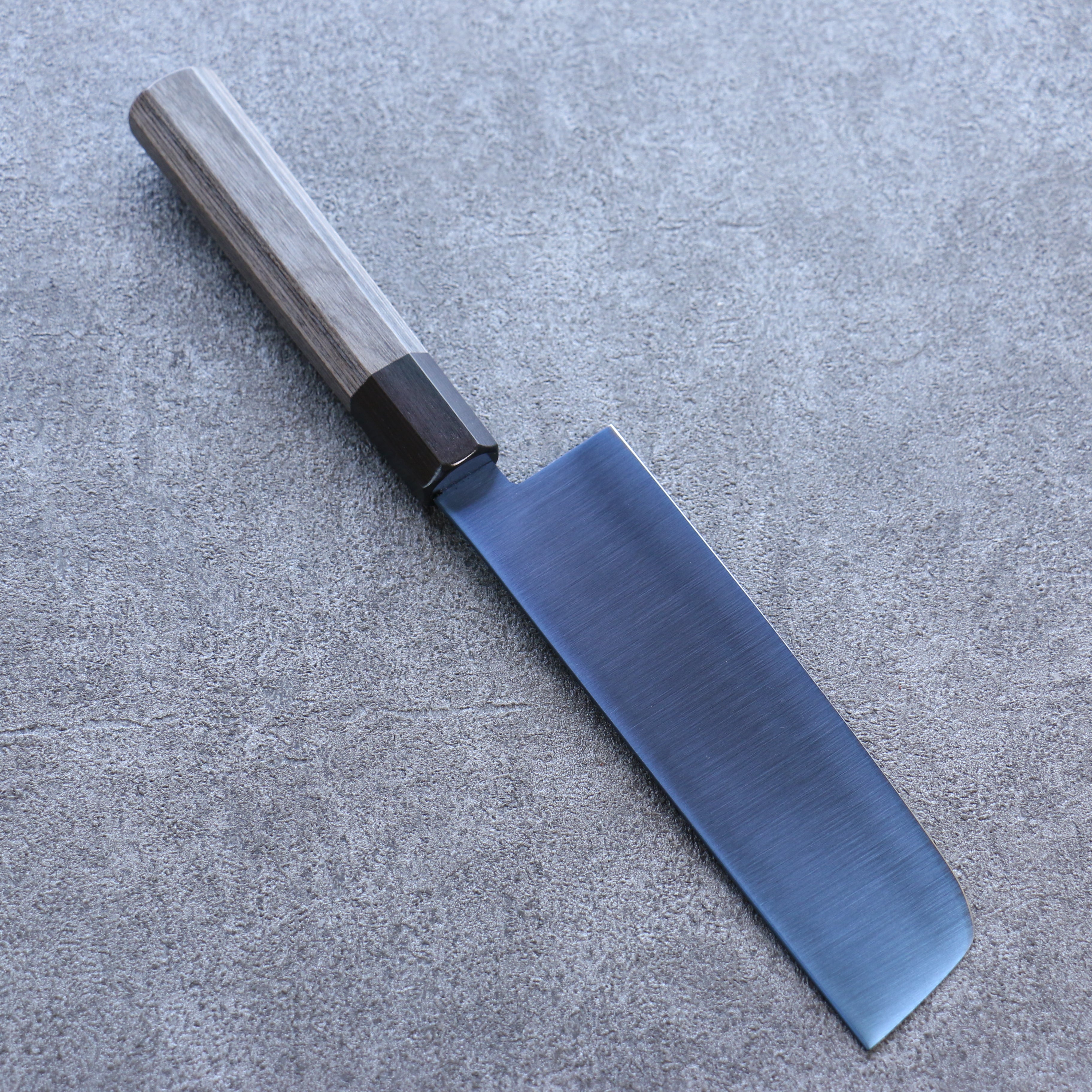 Seisuke SK-85 Ion plating Nakiri 160mm Gray Pakka wood Handle - Japanny - Best Japanese Knife