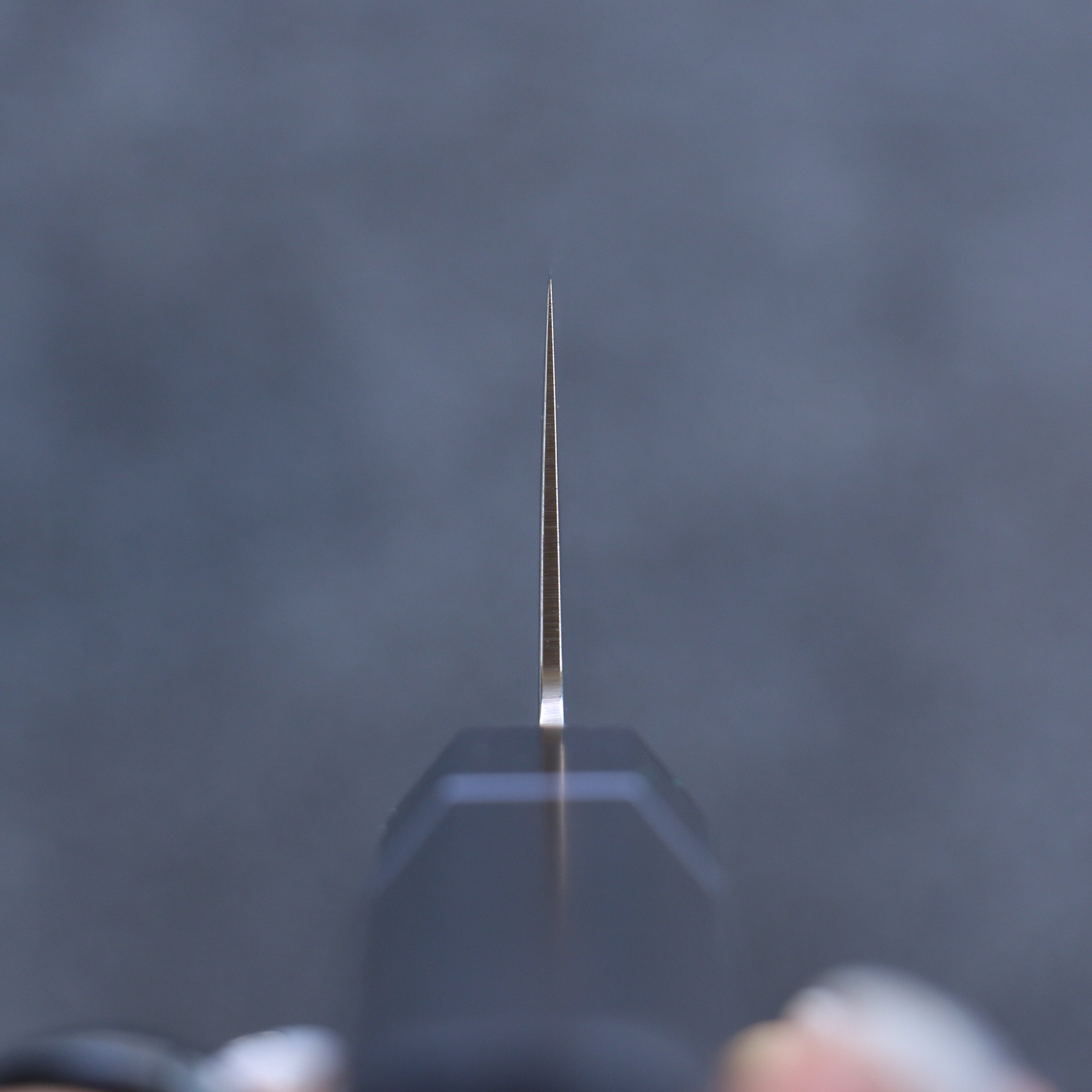 Seisuke AUS10 Mirror Crossed Santoku 180mm Black Pakka wood Handle - Japanny - Best Japanese Knife