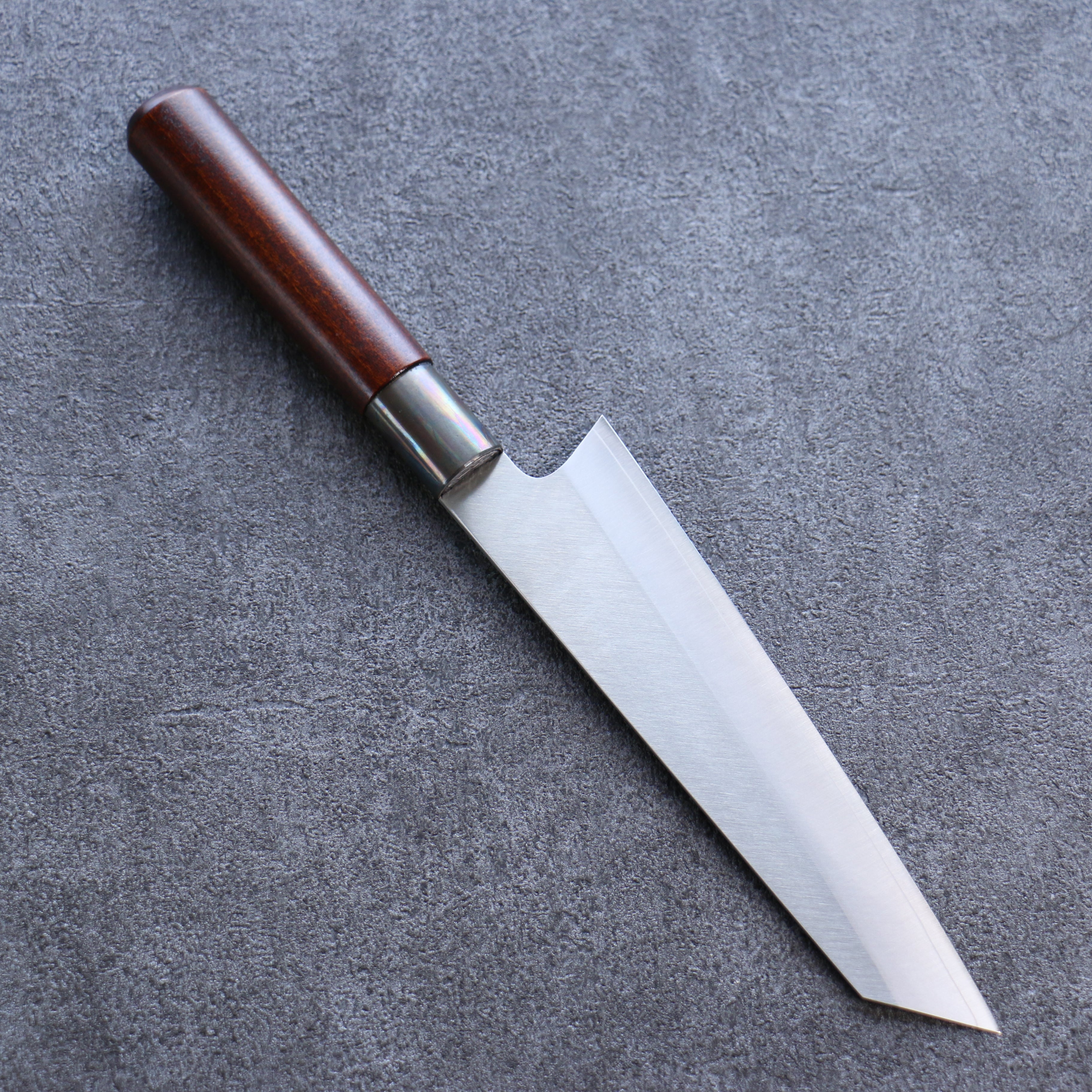 Misuzu VG10 Kasumitogi Bunka 180mm Brown Lacquered Handle V99-BJ - Japanny - Best Japanese Knife