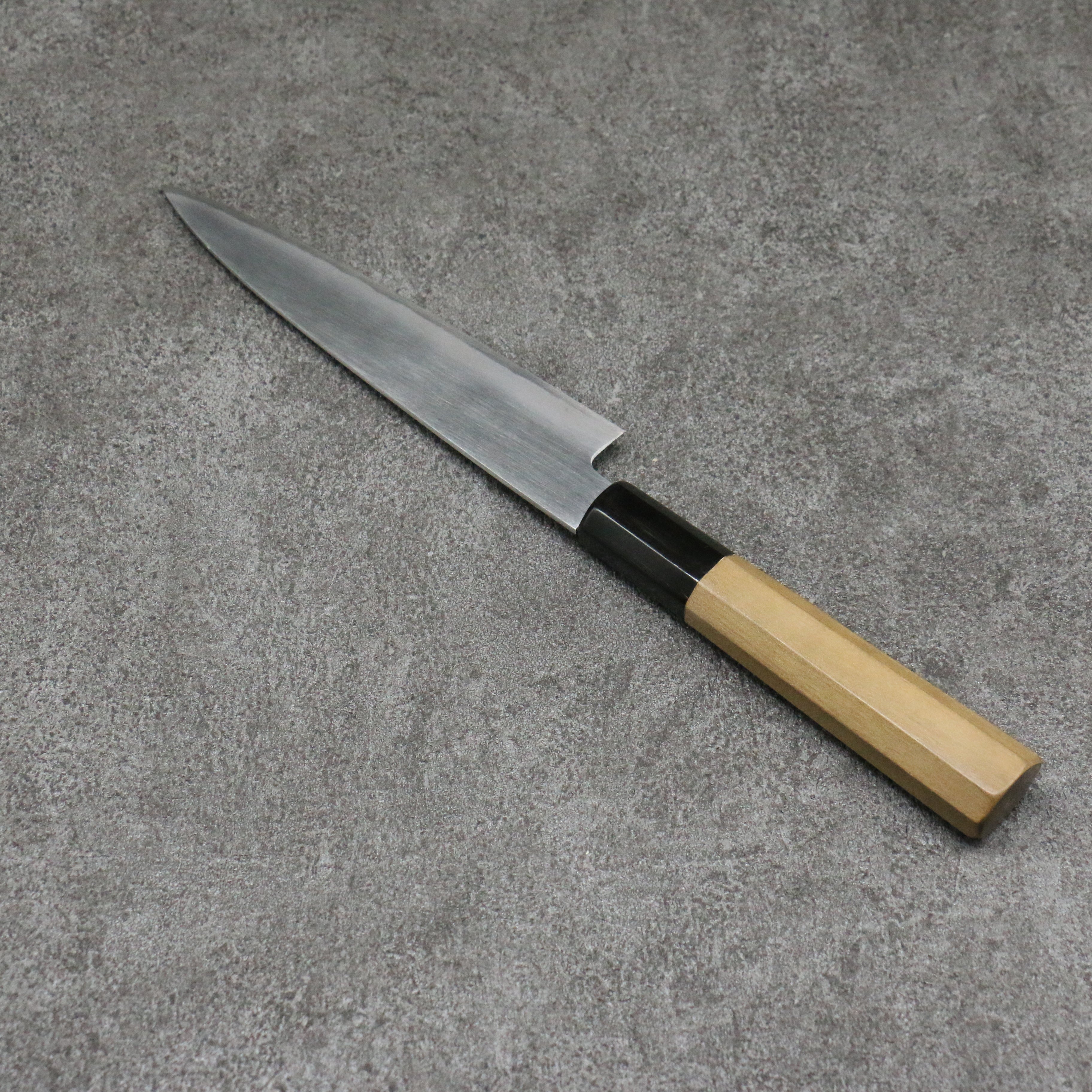 Minamoto Akitada White Steel No.2 Petty-Utility 150mm Magnolia Handle - Japanny - Best Japanese Knife