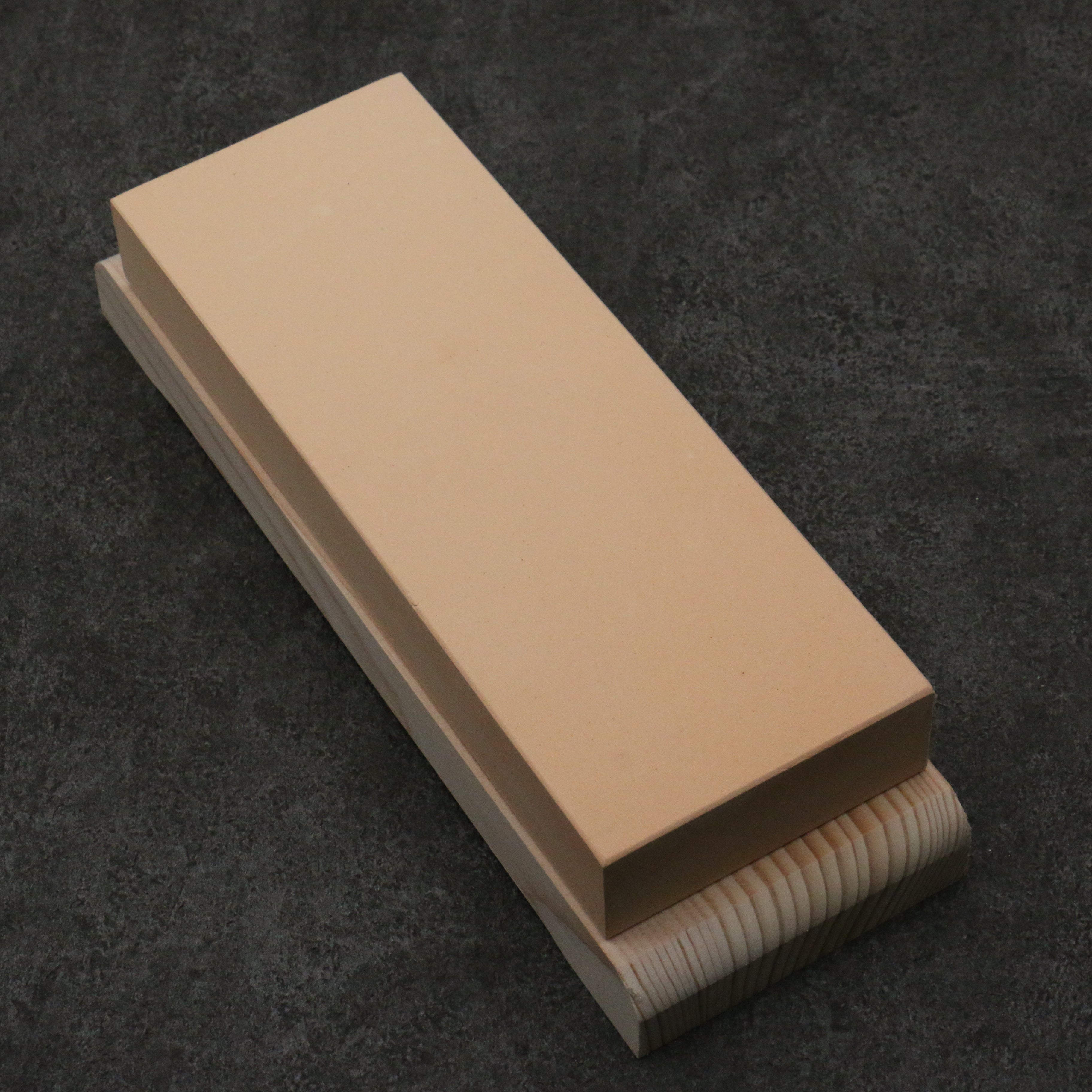 Imanishi Ceramic H25 series (With Stand) Sharpening Stone #1000 205mm x 75mm x 25mm - Japanny - Best Japanese Knife