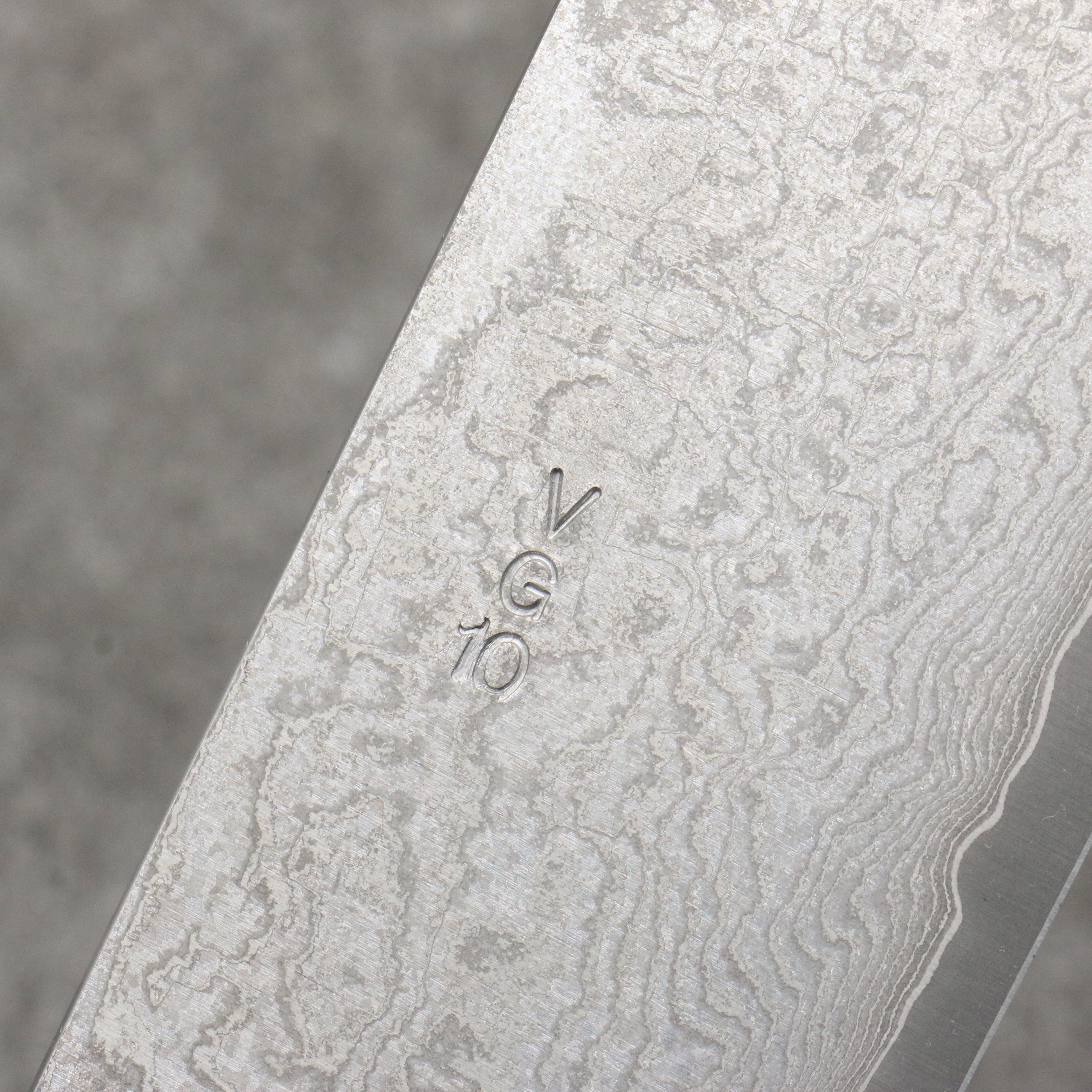 Nao Yamamoto VG10 Black Damascus Nakiri 165mm Shitan Handle - Japanny - Best Japanese Knife