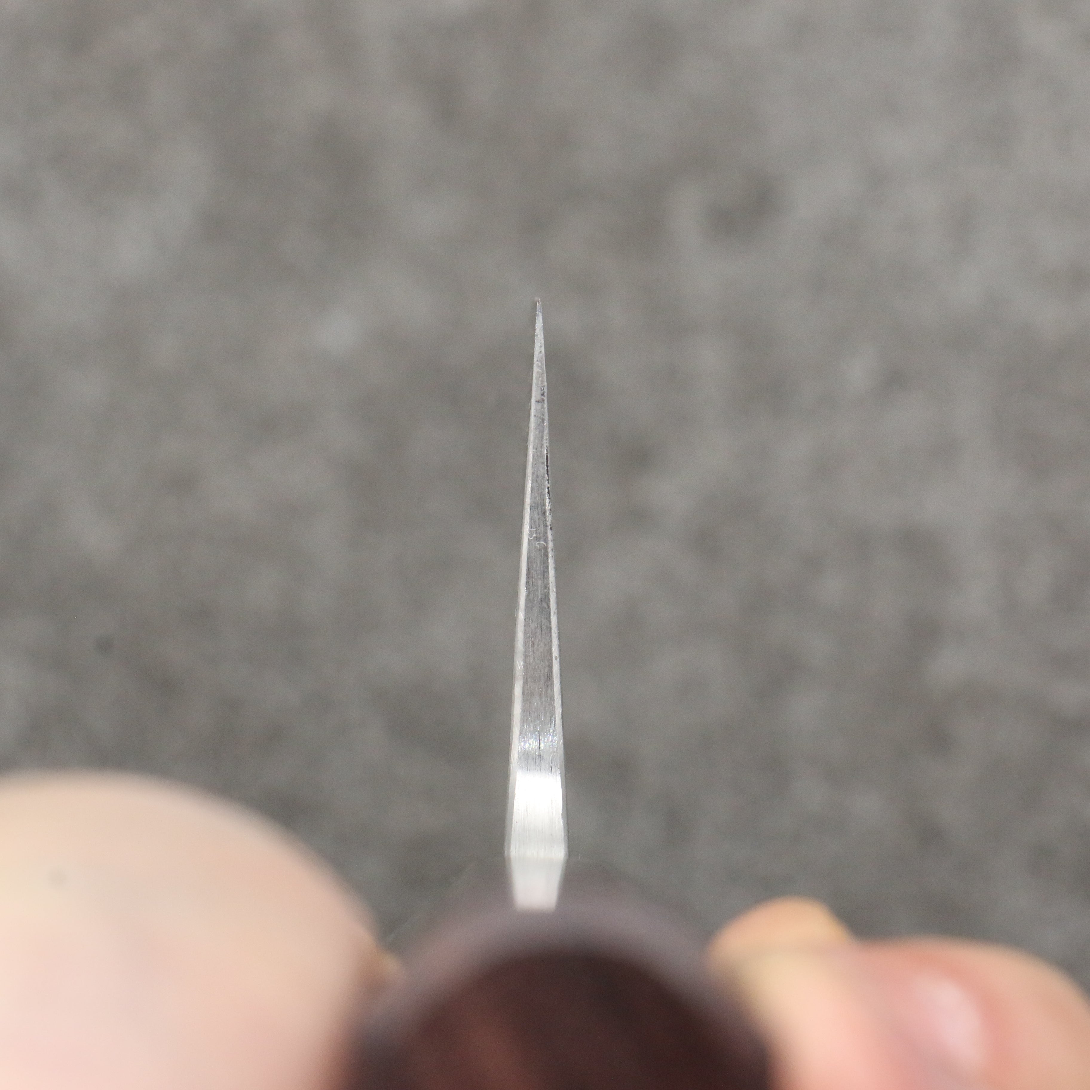 Nao Yamamoto VG10 Black Damascus Nakiri 165mm Shitan Handle - Japanny - Best Japanese Knife