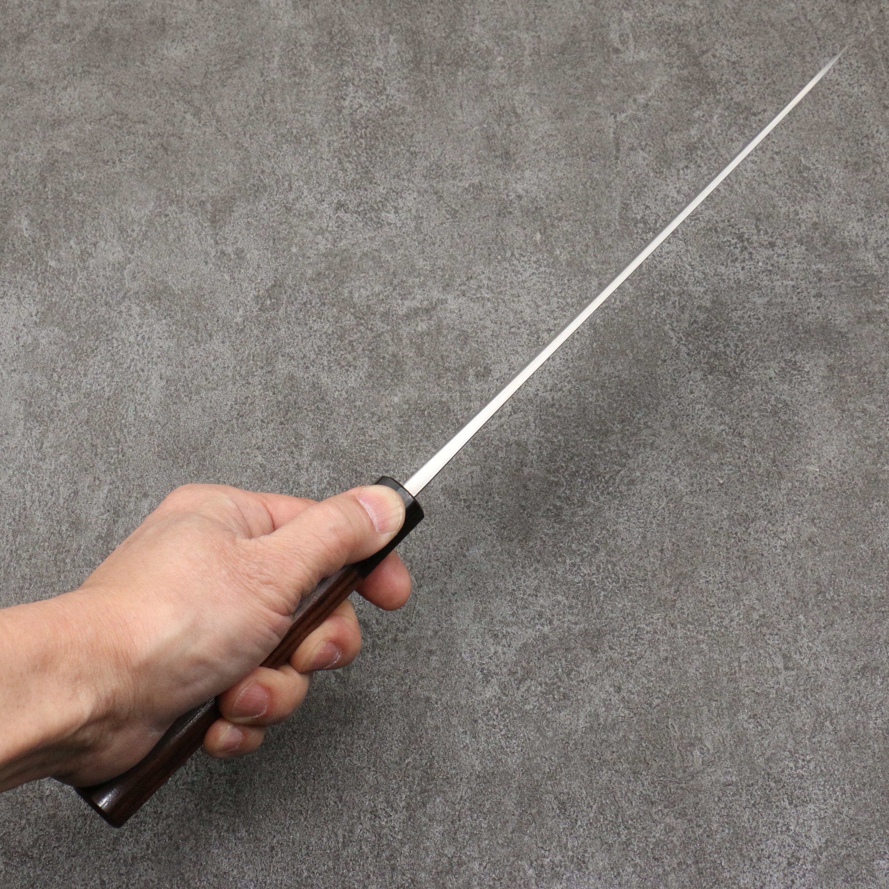 Nao Yamamoto VG10 Black Damascus Gyuto 240mm Shitan Handle - Japanny - Best Japanese Knife