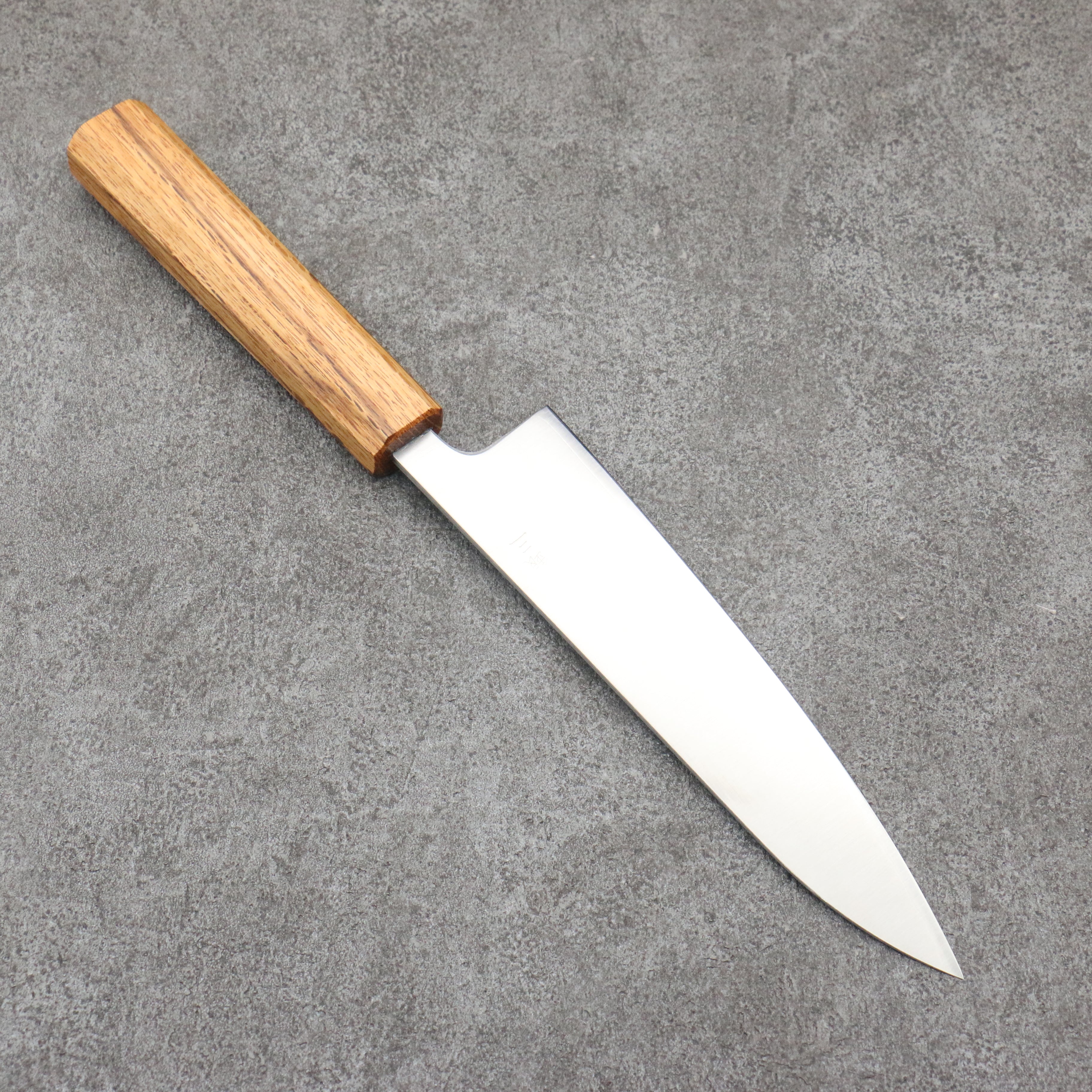 Seisuke Silver Steel No.3 Migaki Polish Finish Gyuto 180mm White Oak Handle - Japanny - Best Japanese Knife