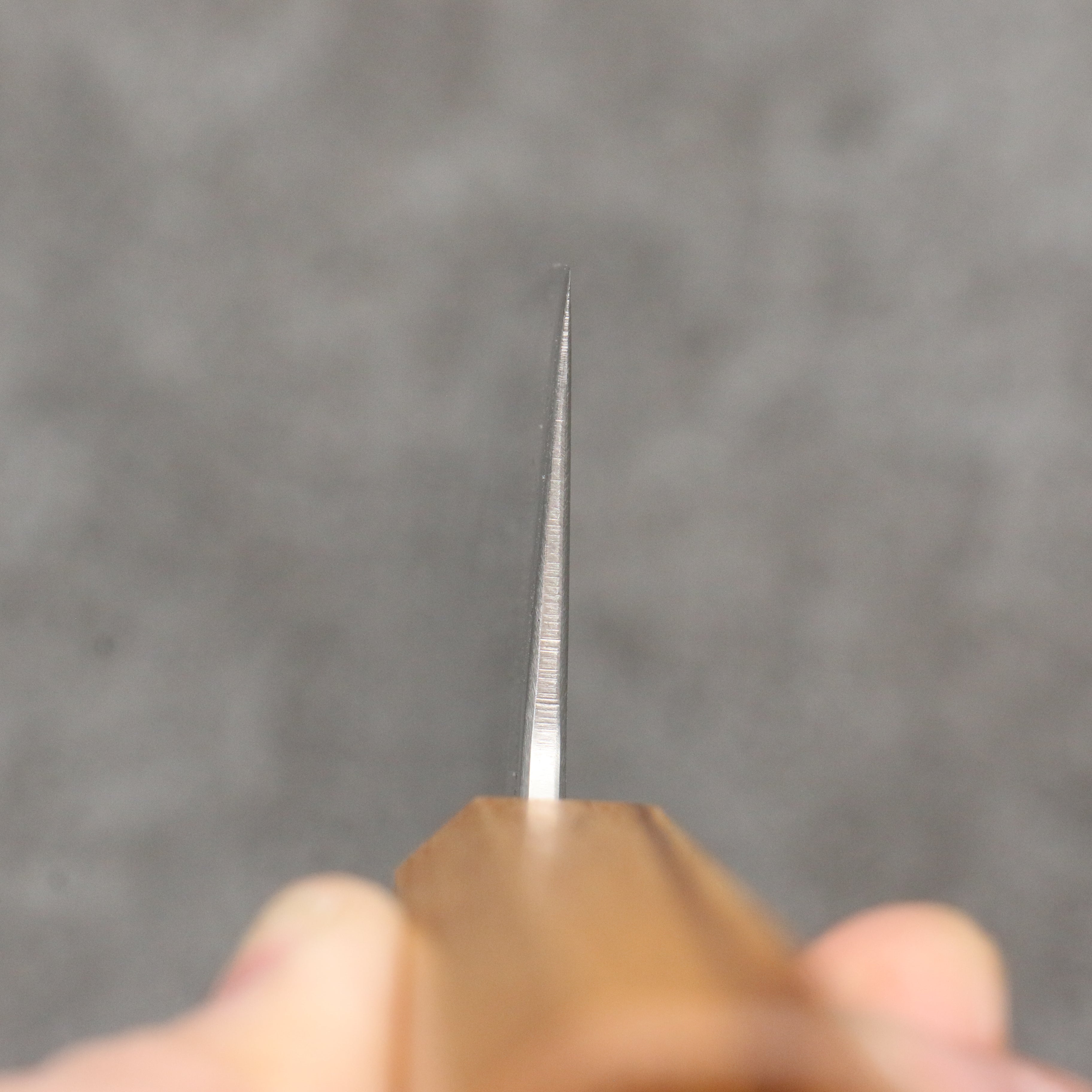 Seisuke Silver Steel No.3 Migaki Polish Finish Kiritsuke Gyuto 240mm White Oak Handle - Japanny - Best Japanese Knife