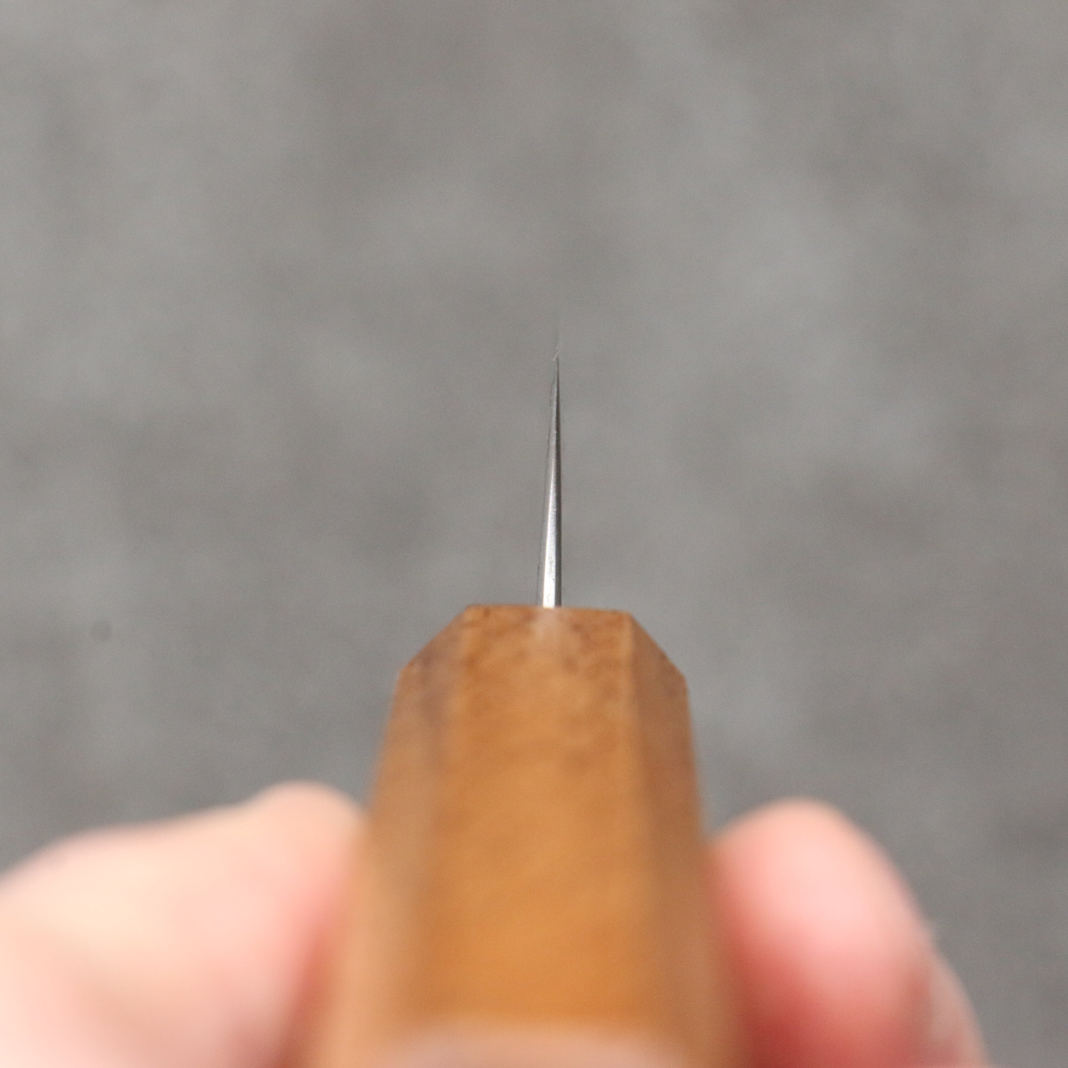 Seisuke Silver Steel No.3 Migaki Polish Finish Petty-Utility 135mm White Oak Handle - Japanny - Best Japanese Knife