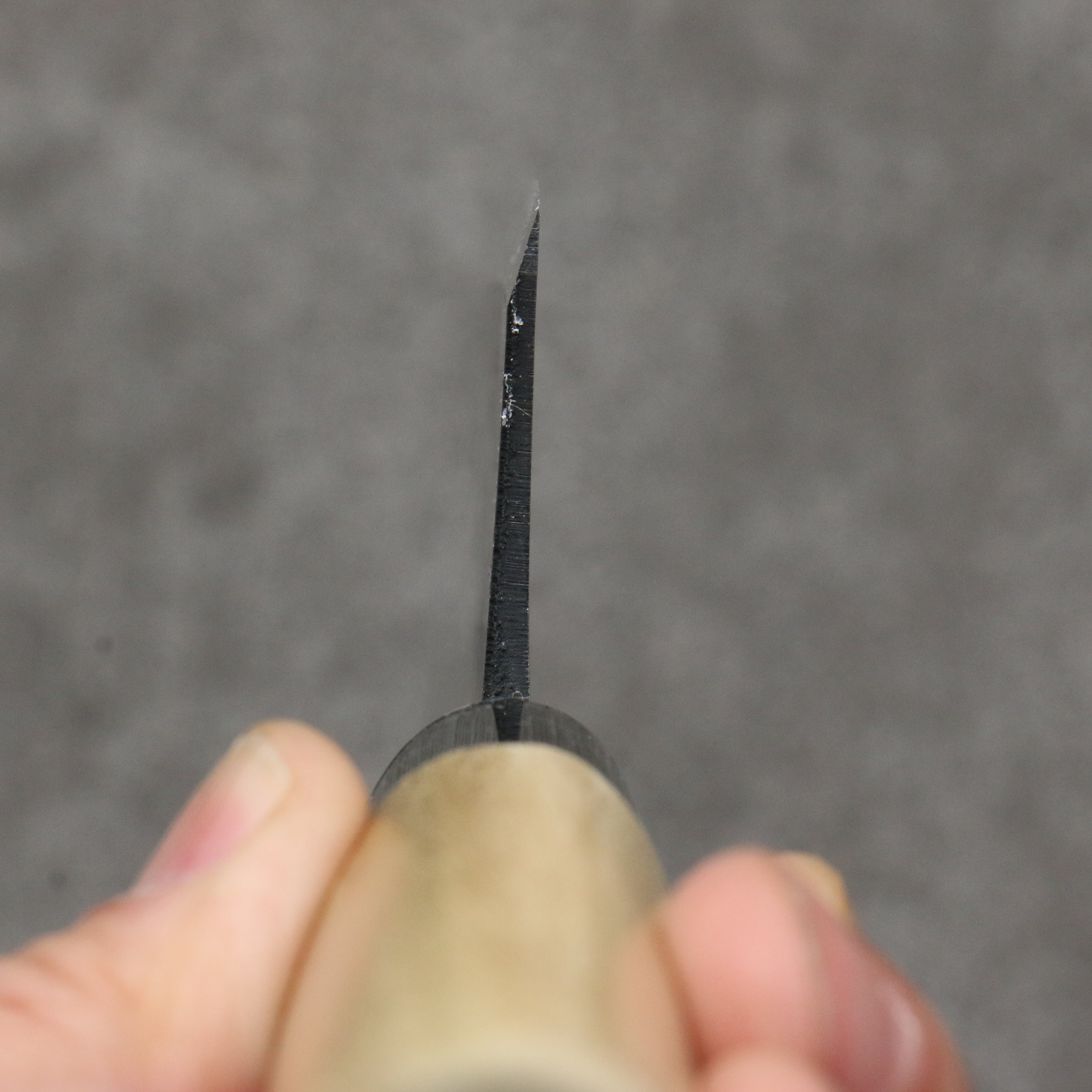 Nakaniida White Steel No.2 Black Deba 120mm Magnolia Handle - Japanny - Best Japanese Knife