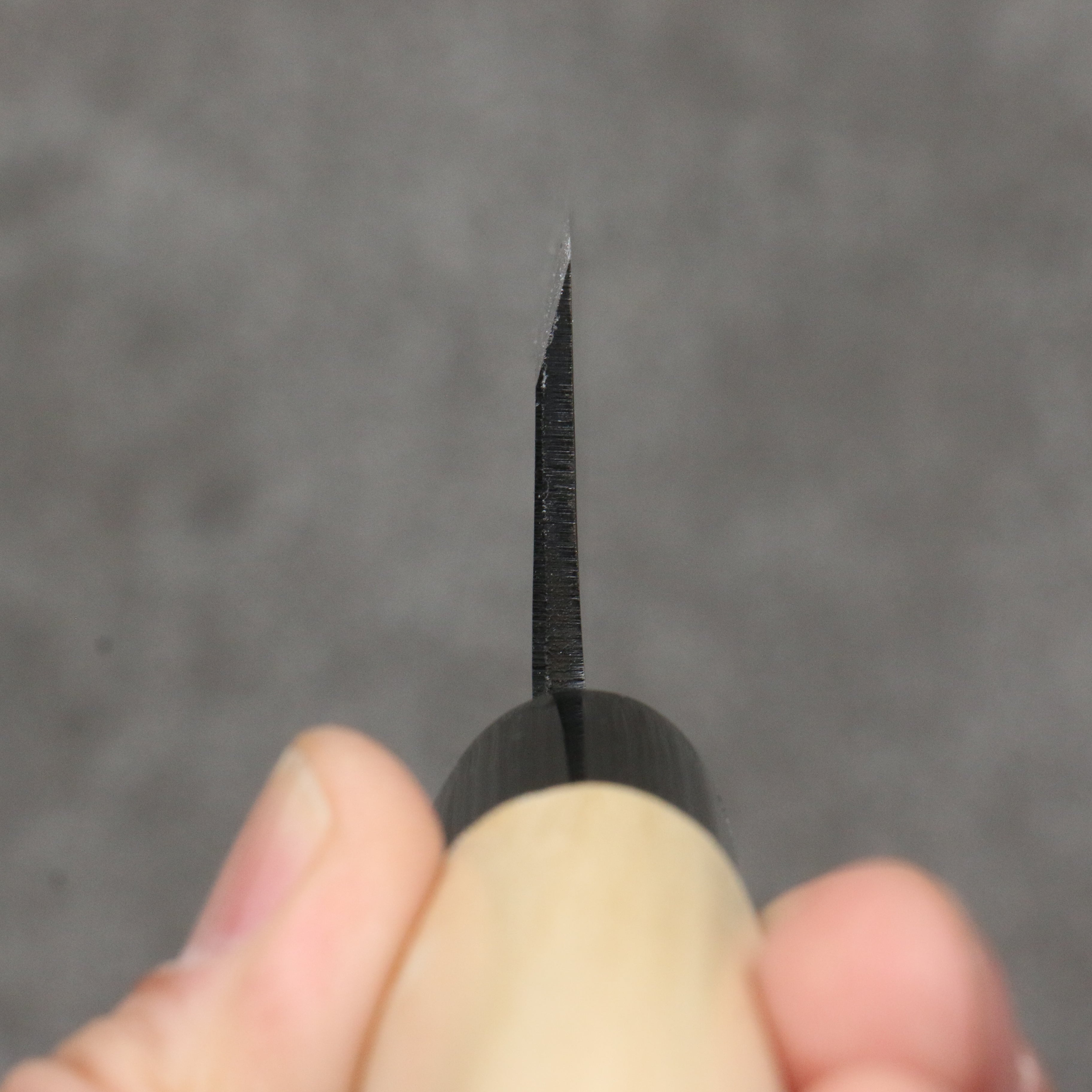 Nakaniida White Steel No.2 Black Deba 105mm Magnolia Handle - Japanny - Best Japanese Knife