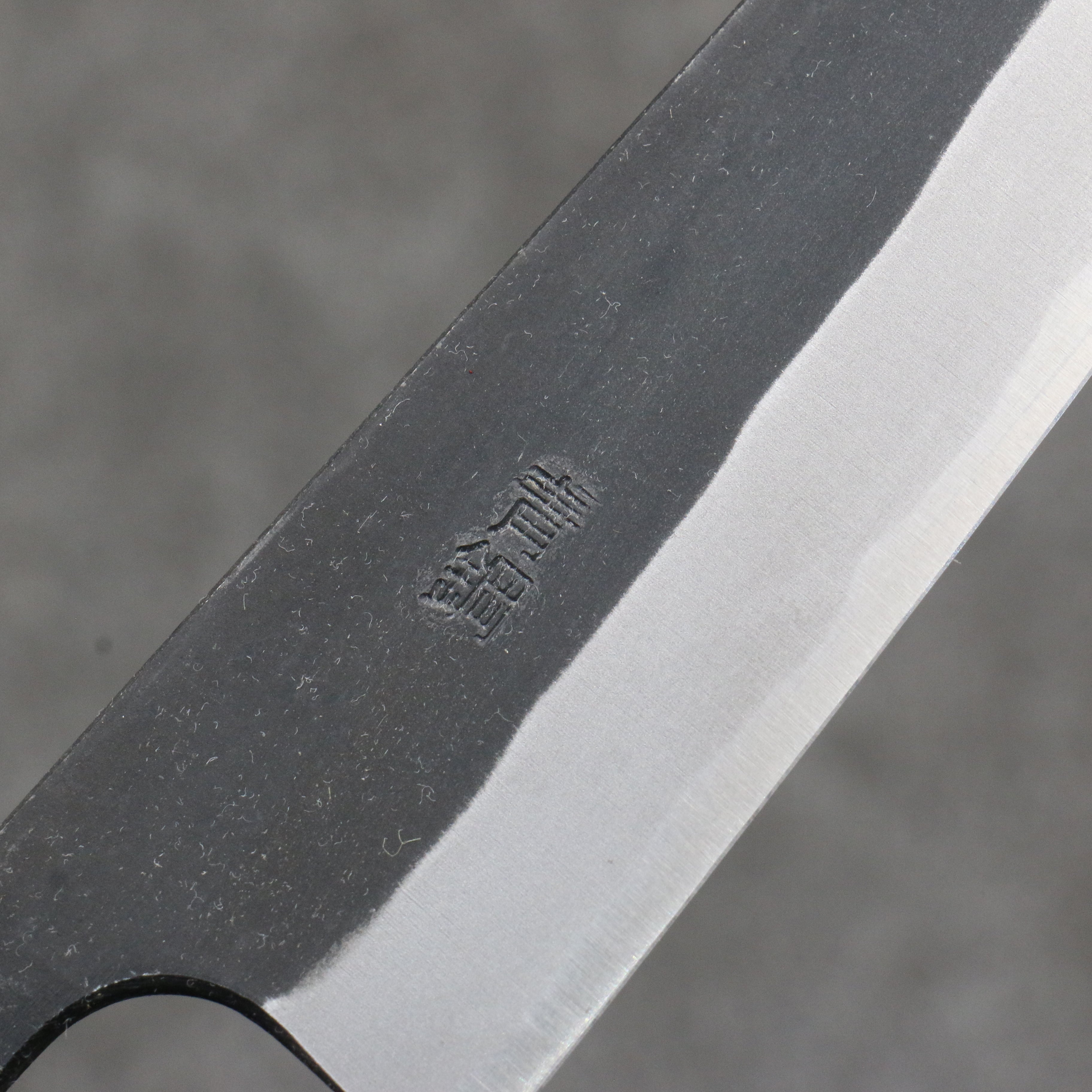 Nao Yamamoto Blue Steel Kurouchi Petty-Utility 150mm Walnut Handle - Japanny - Best Japanese Knife