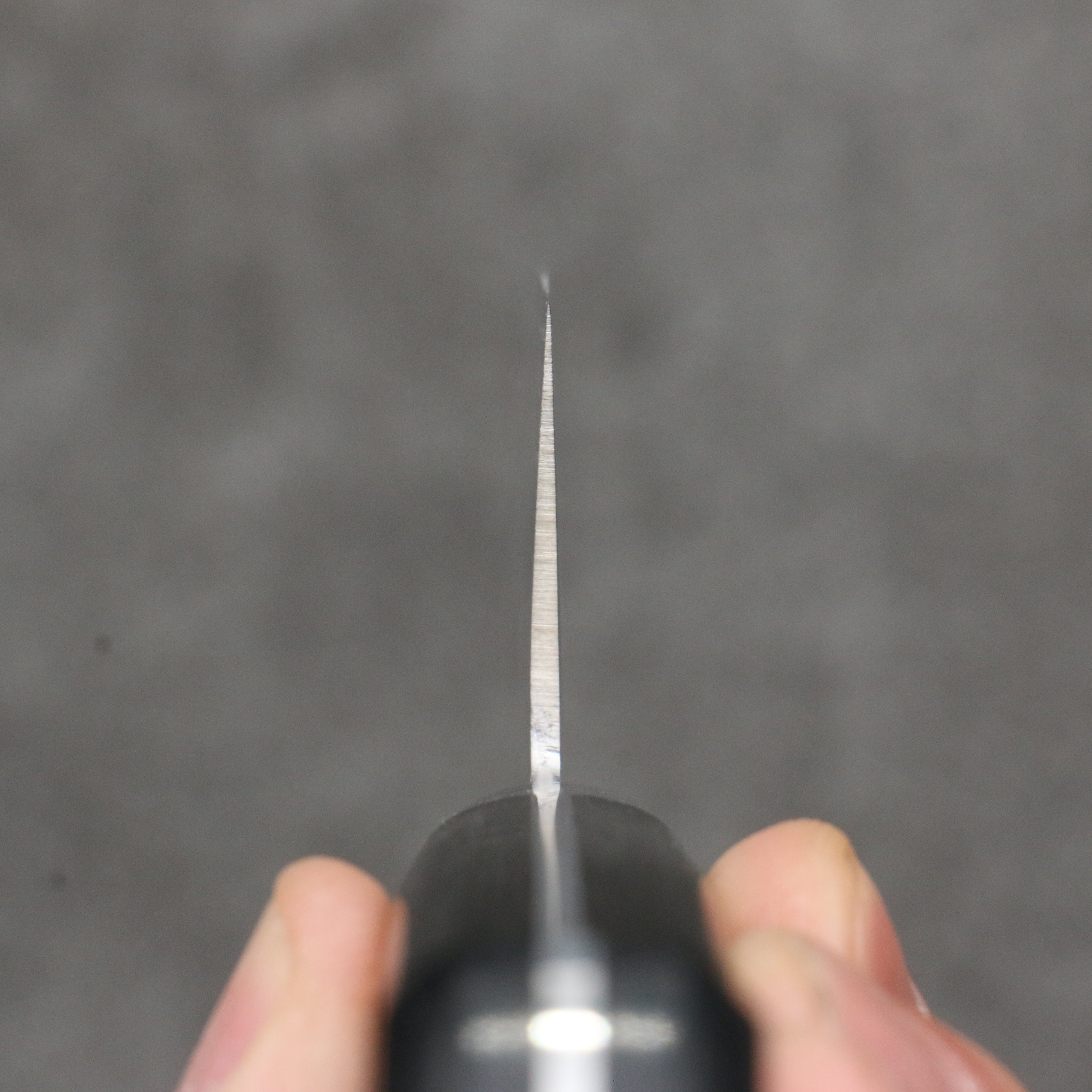 Seisuke VG1 Migaki Polish Finish Santoku 165mm Black Pakka wood Handle - Japanny - Best Japanese Knife