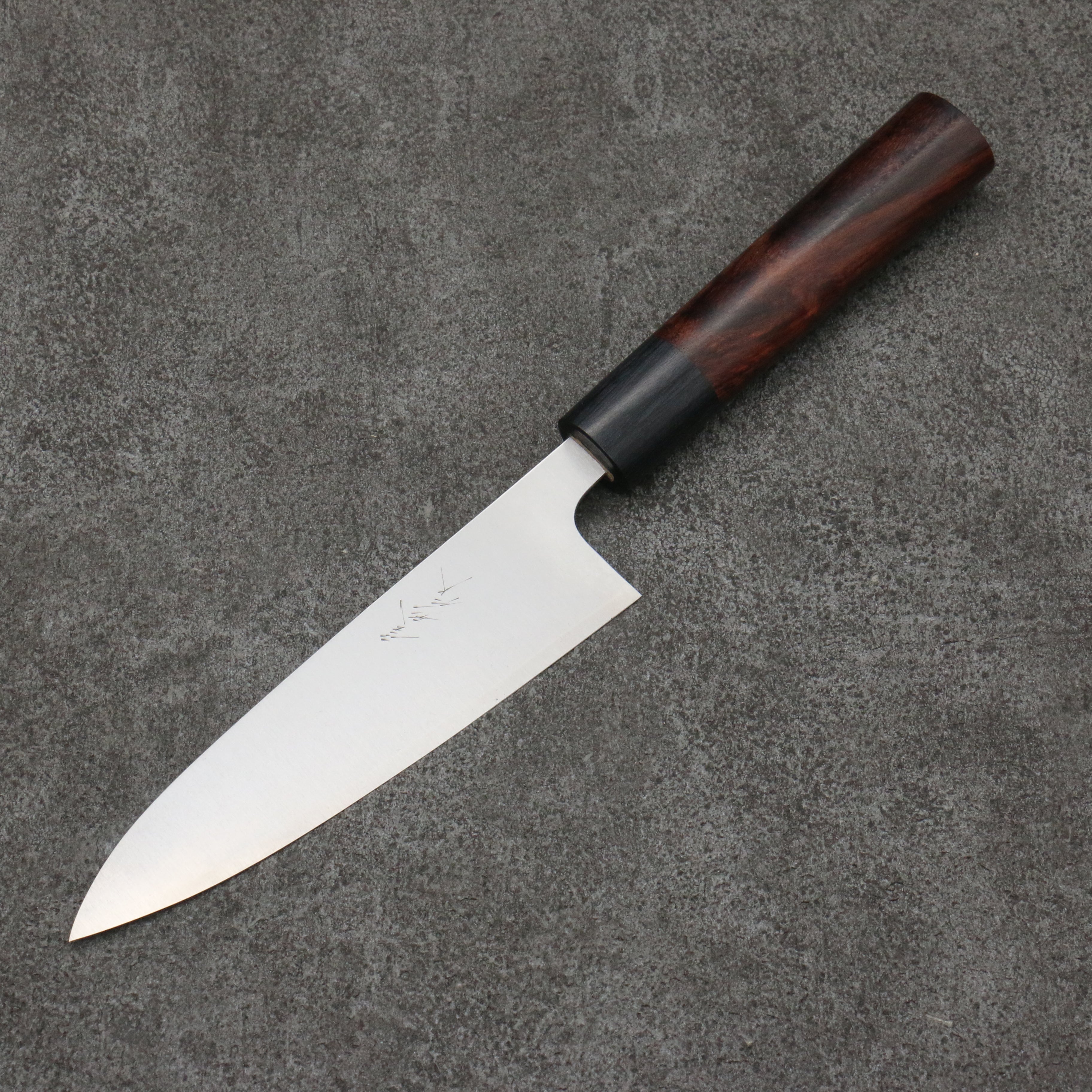 Shungo Ogata SG2 Migaki Finished Petty-Utility 135mm Shitan Handle - Japanny - Best Japanese Knife