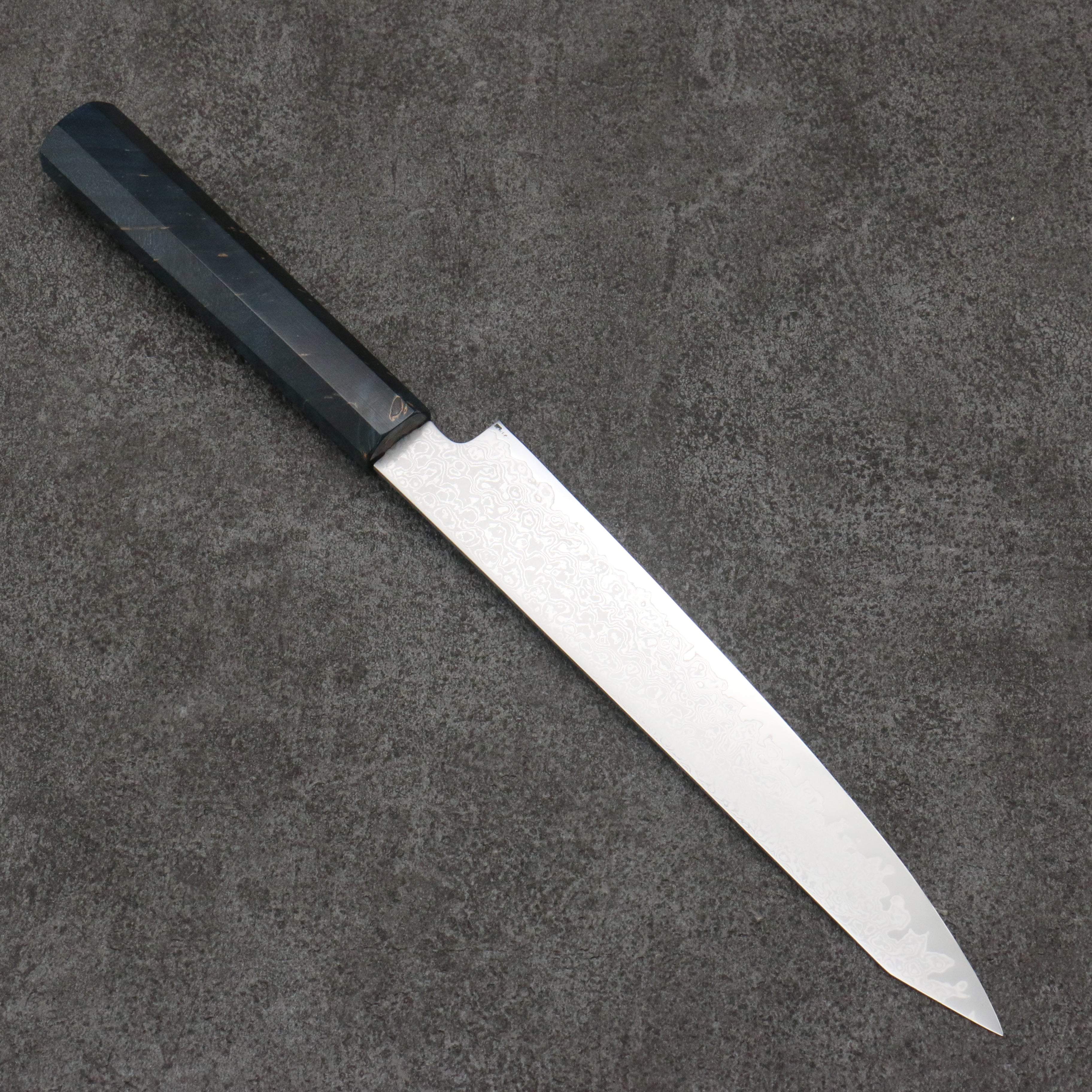Seisuke VG10 Damascus Petty-Utility 180mm Stabilized wood Handle - Japanny - Best Japanese Knife